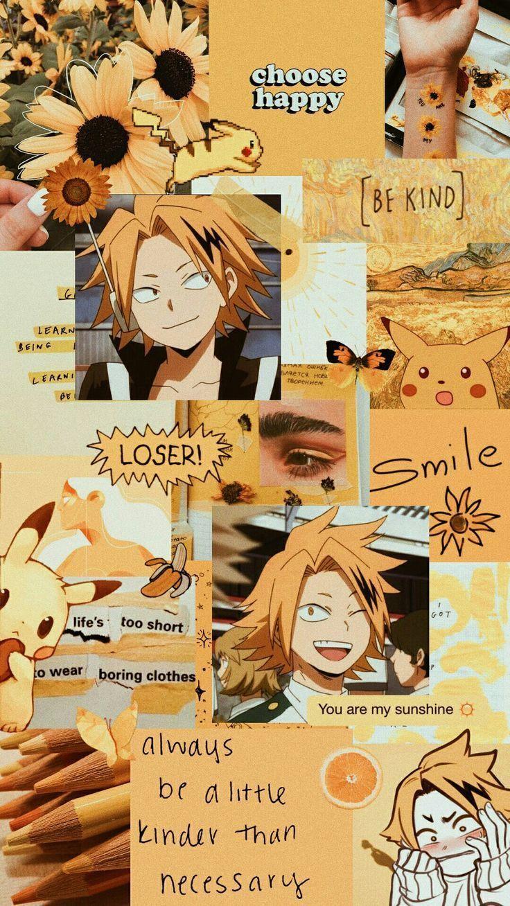 736x1308 Denki Kaminari - #denki #kaminari - #Jan'sAnimeLockscreen #myheroacademiawallpaper Denki Kaminari -. Cute anime wallpaper, Anime wallpaper iphone, Anime wallpaper