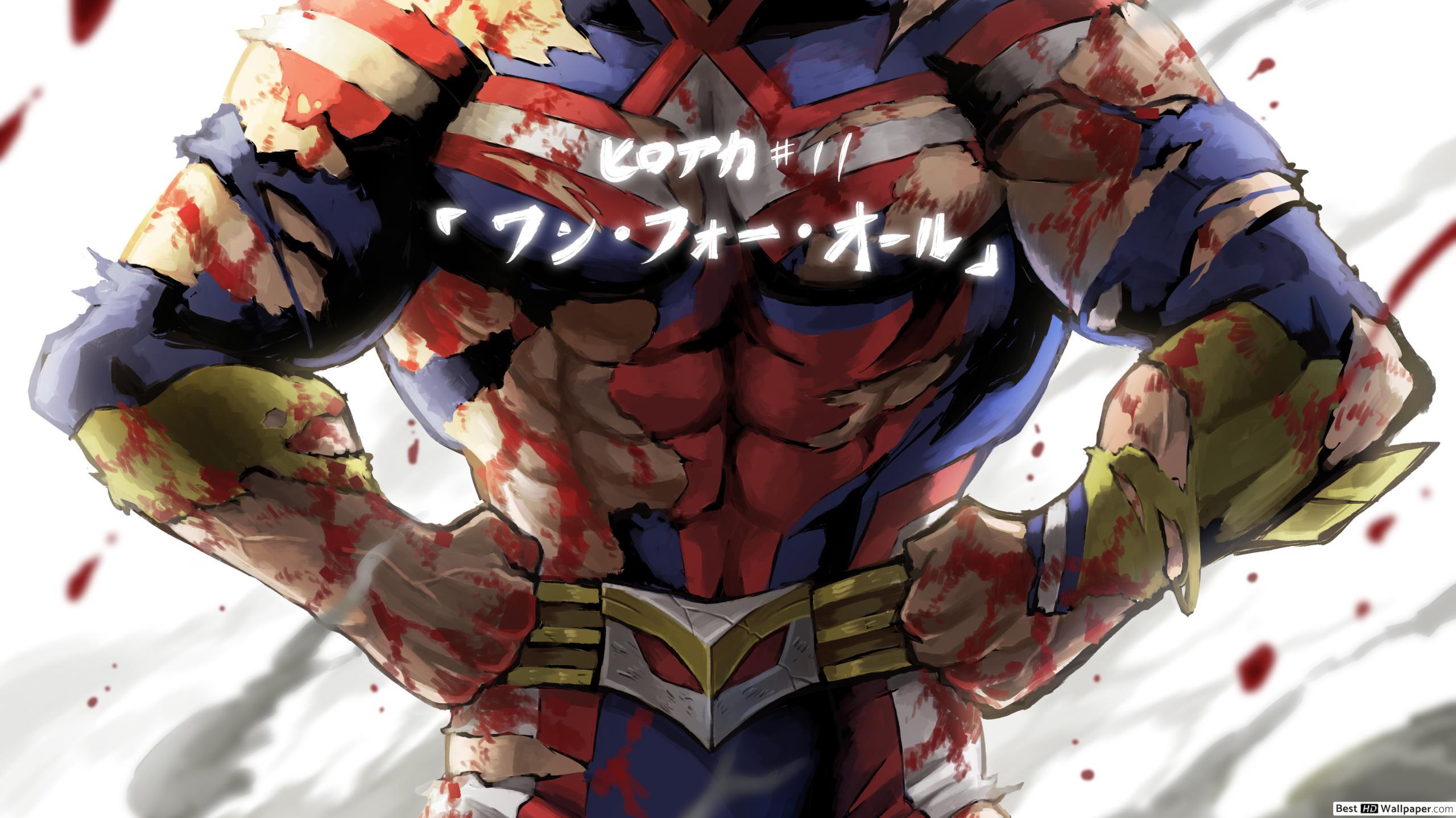 2560x1440 All Might Symbol Of Peace Wallpaper & Background