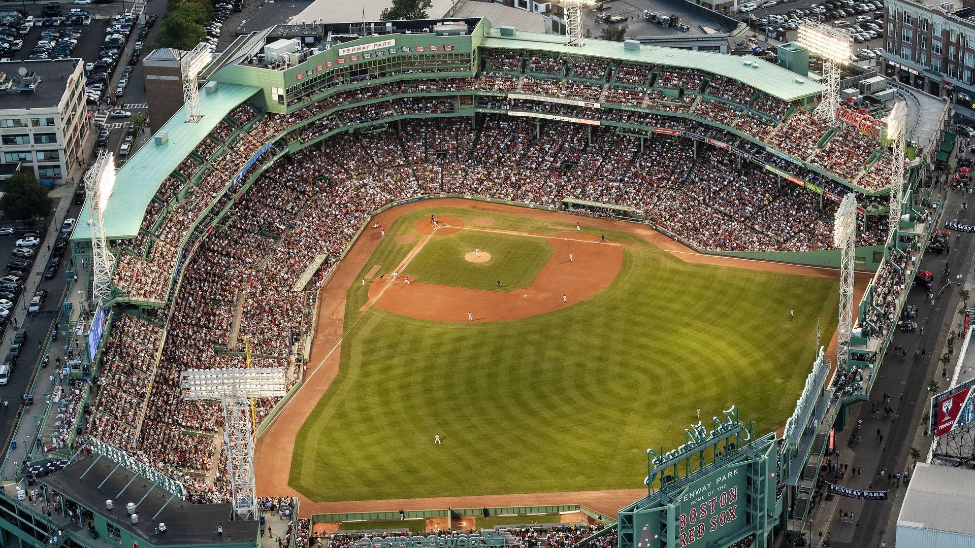 Fenway Park Wallpapers Top Free Fenway Park Backgrounds WallpaperAccess