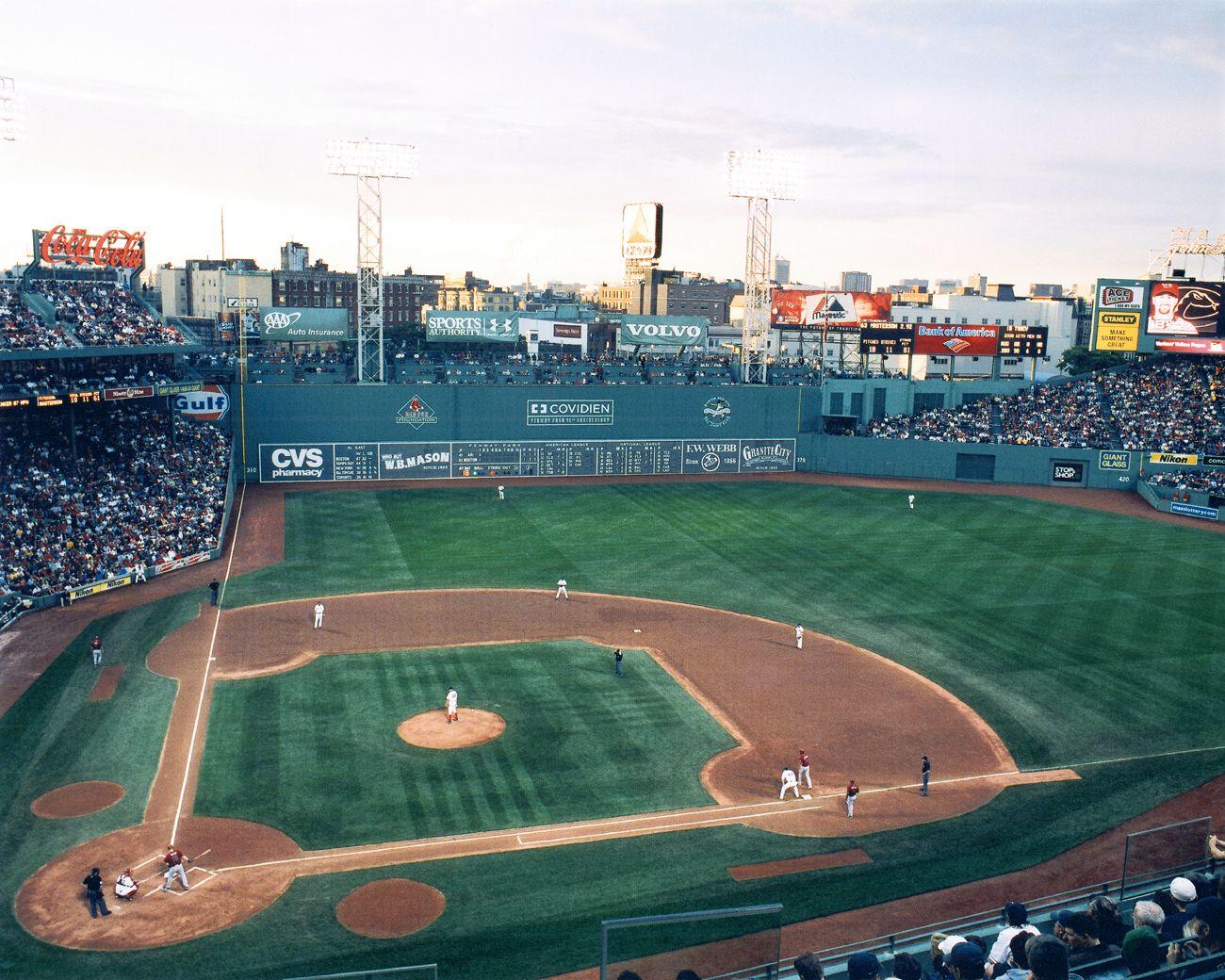 1300x1040 Framed Print of Fenway Park Boston Red Sox