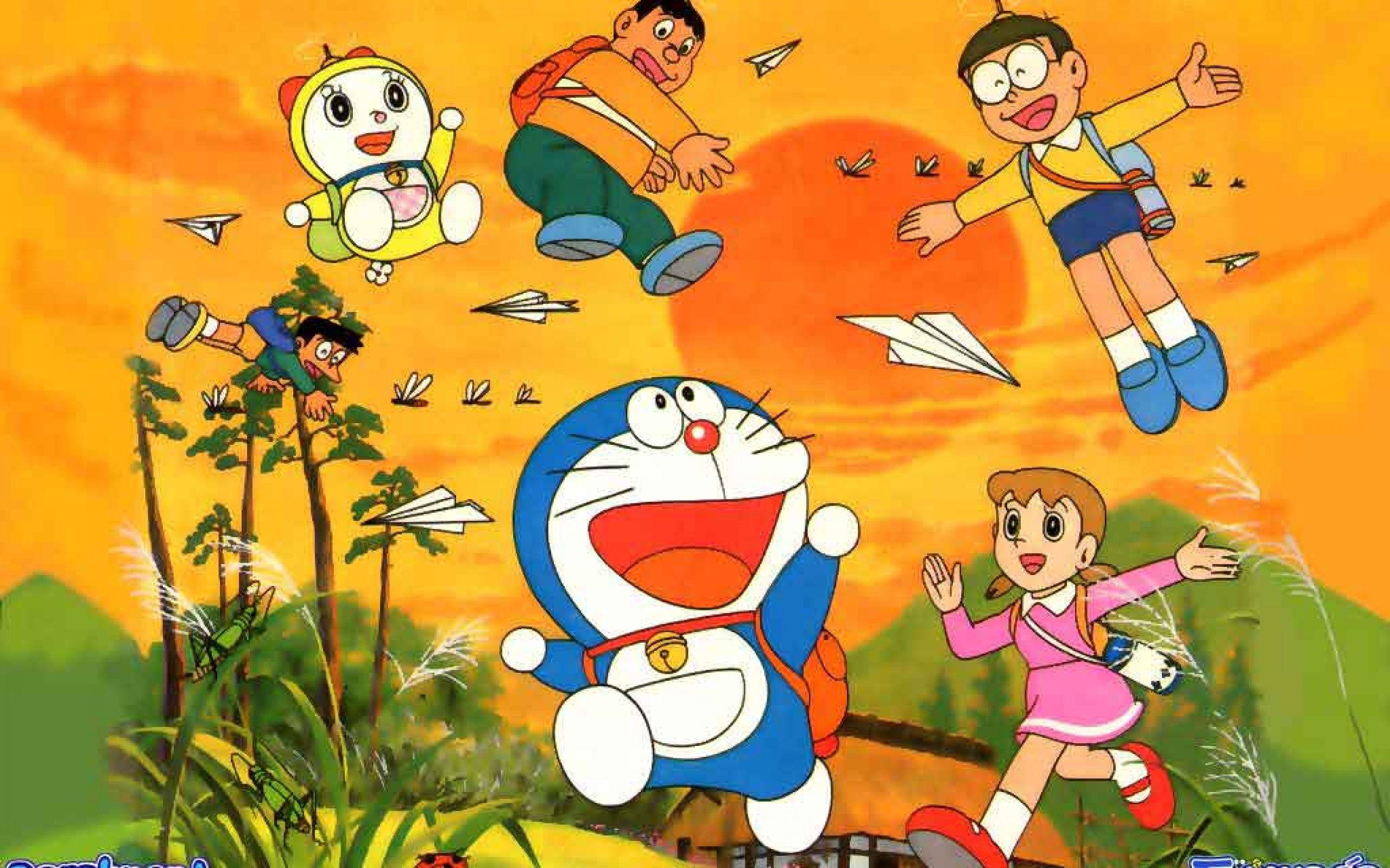 2560x1600 Dunia kartun: Doraemon Wallpaper, Độ nét cao, Cao