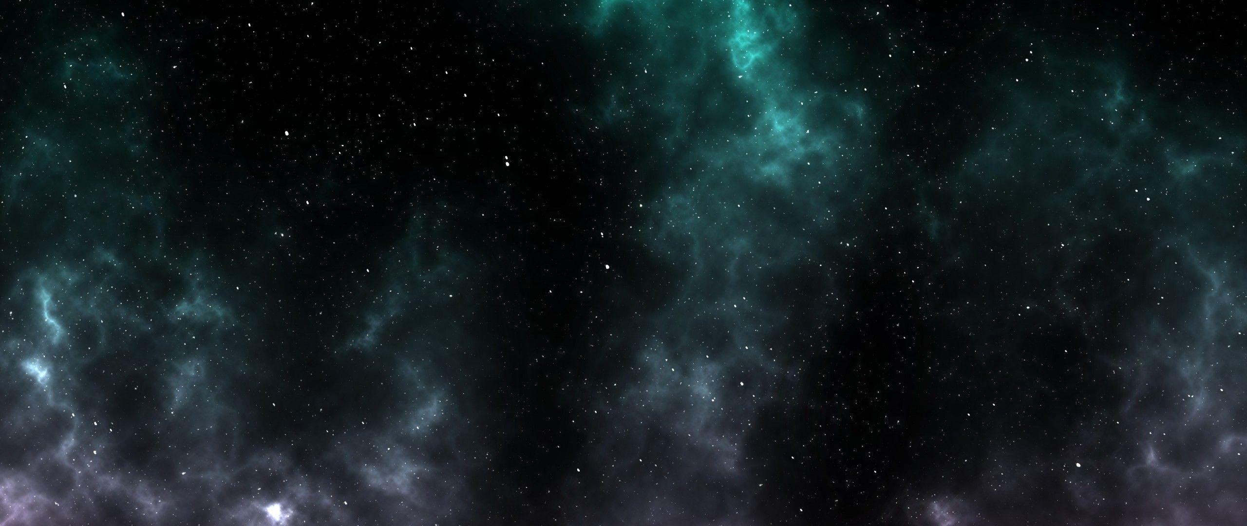 2560x1080 Download 2560x1080 Galaxy, Stars, Nebula Wallpaper