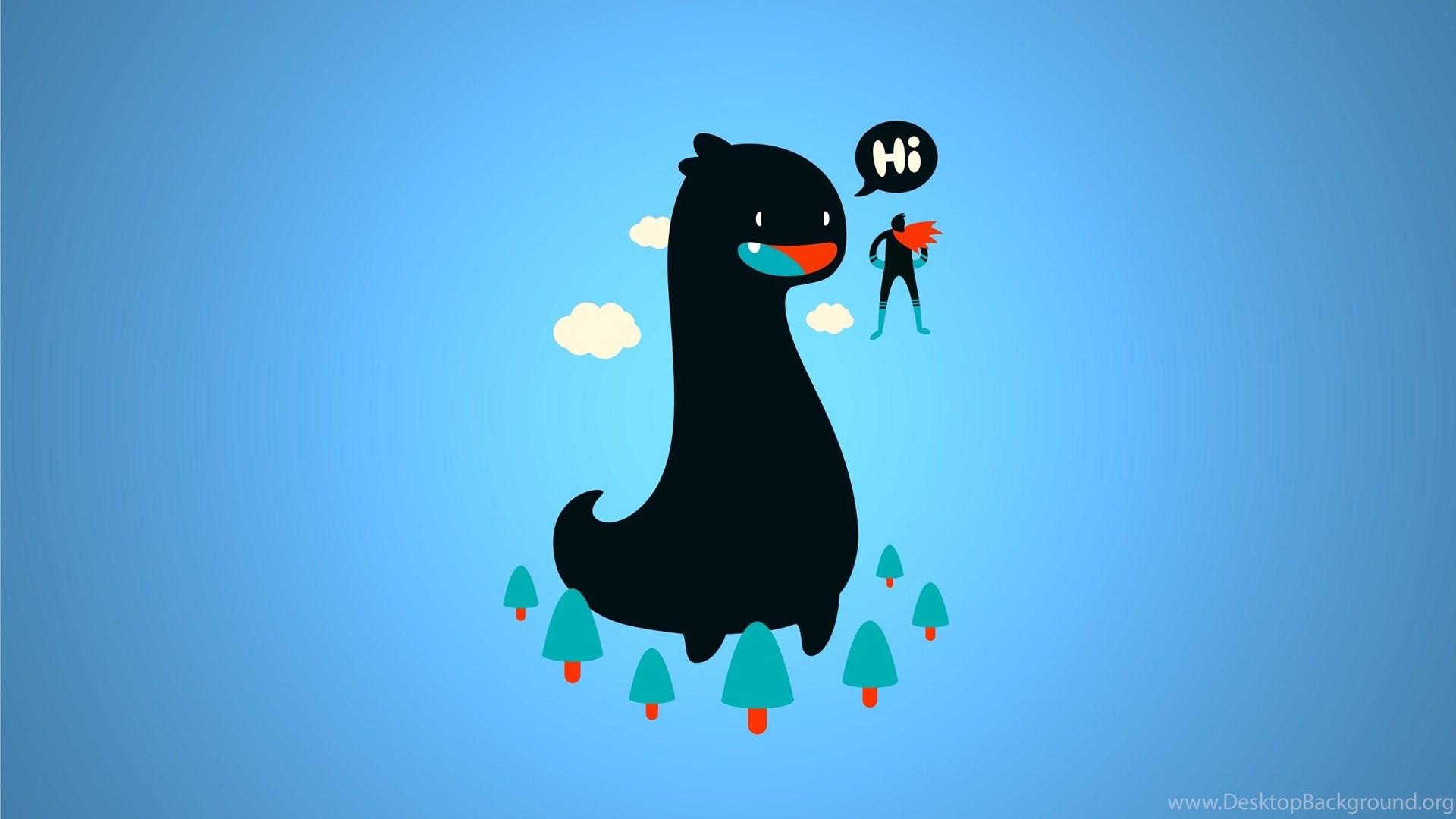 Hình nền khủng long dễ thương 1920x1080 (1920x1080 px, 0,1 Mb)