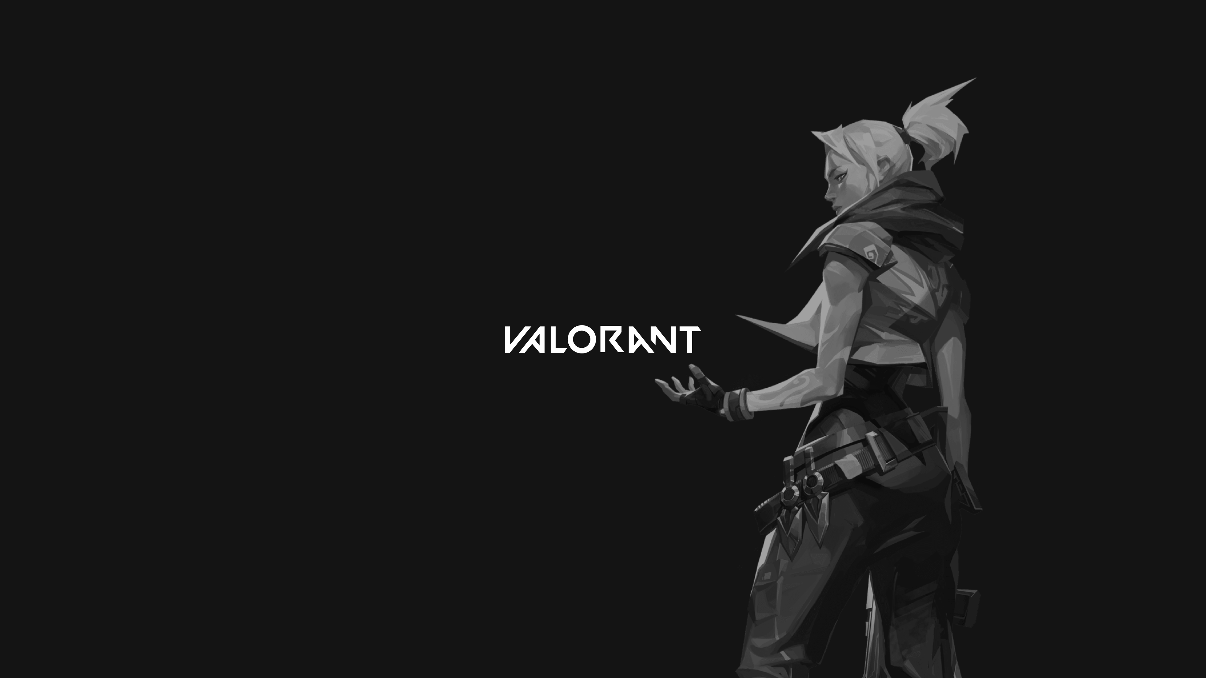 3840x2160 Minimal Valorant Wallpaper (Ultrawide & Text Only Versions In Comments)!: VALORANT