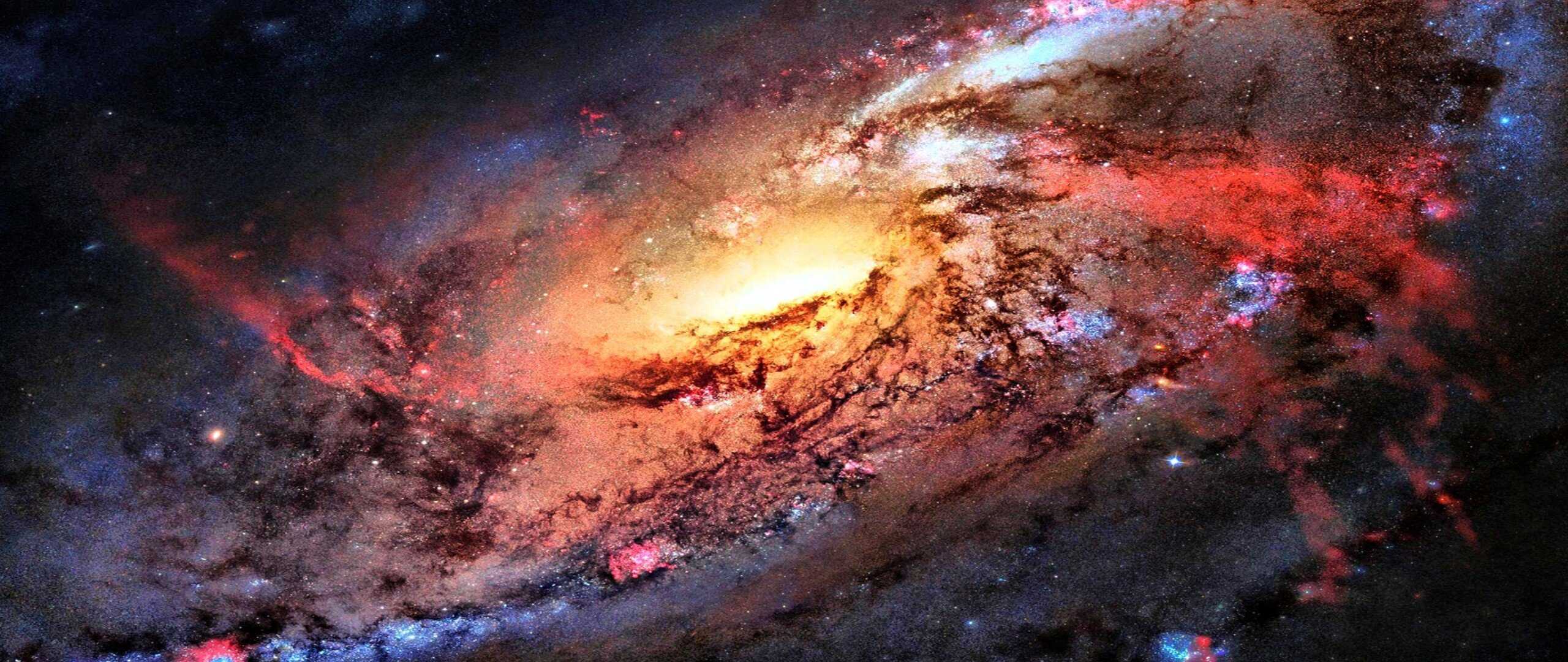 2560x1080 4K Galaxy Space HD Wallpaper (2560x1080)