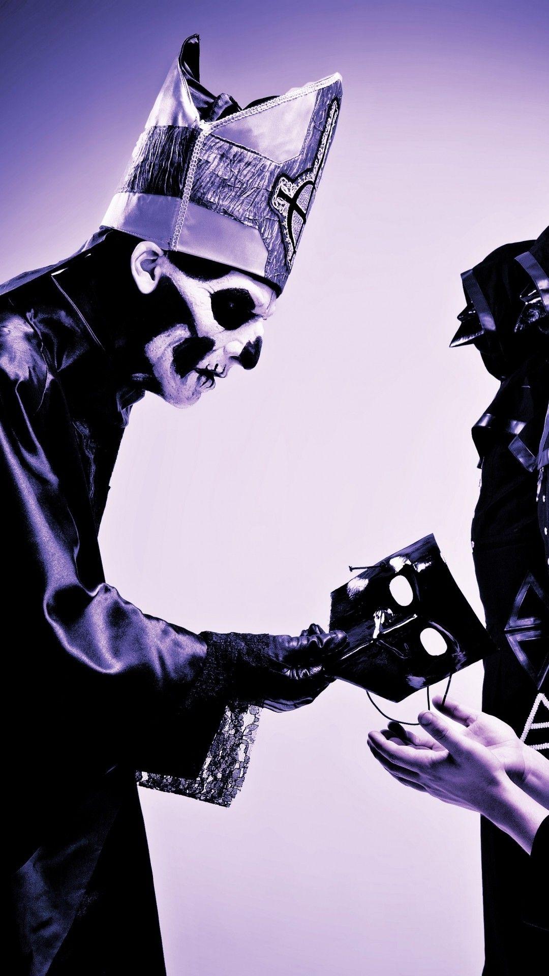 1080x1920 Ghost Band Wallpaper