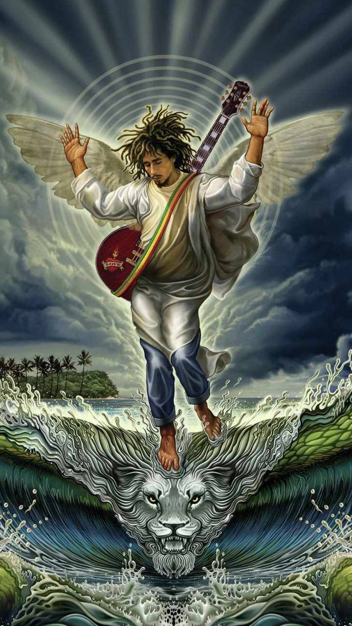 720x1280 Bob Marley The Angel wallpaper