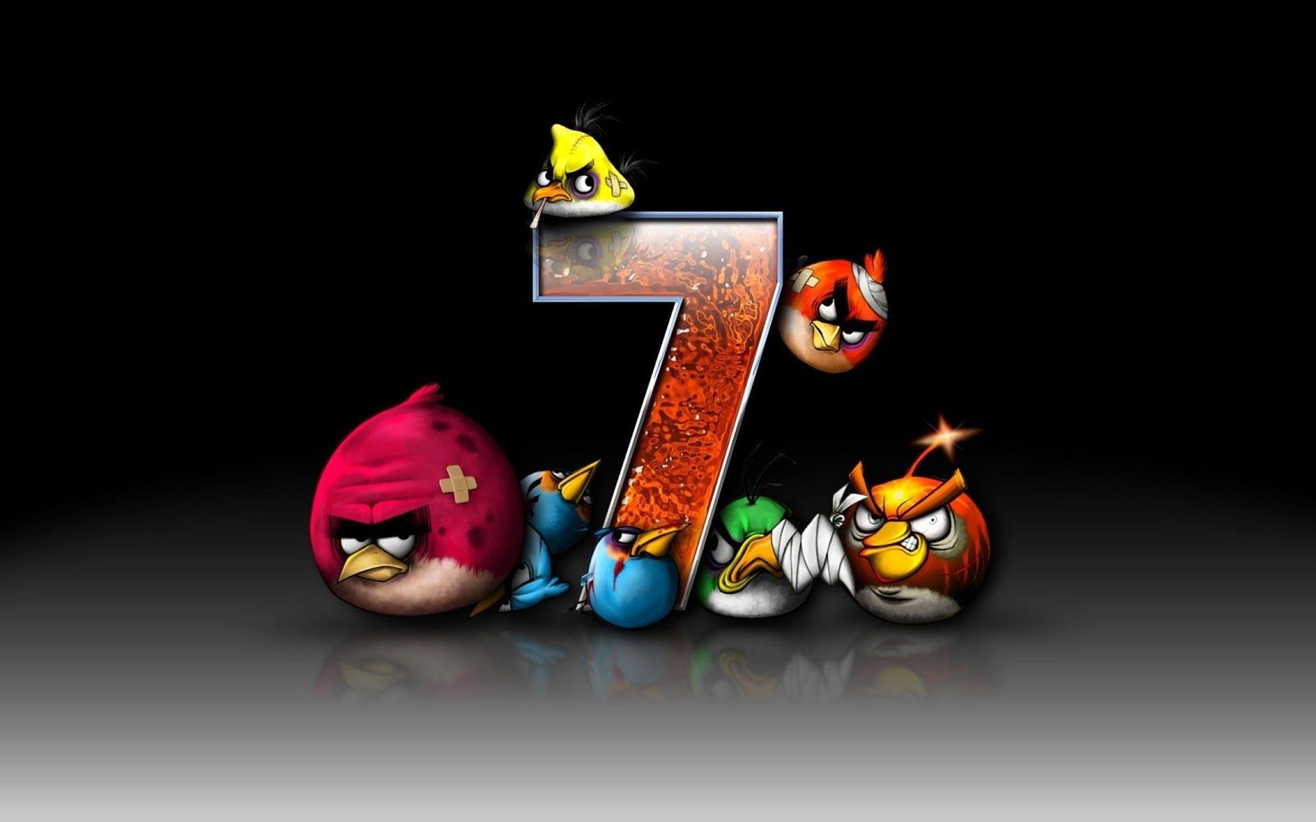 1920x1200 Angry Birds HD Wallpaper