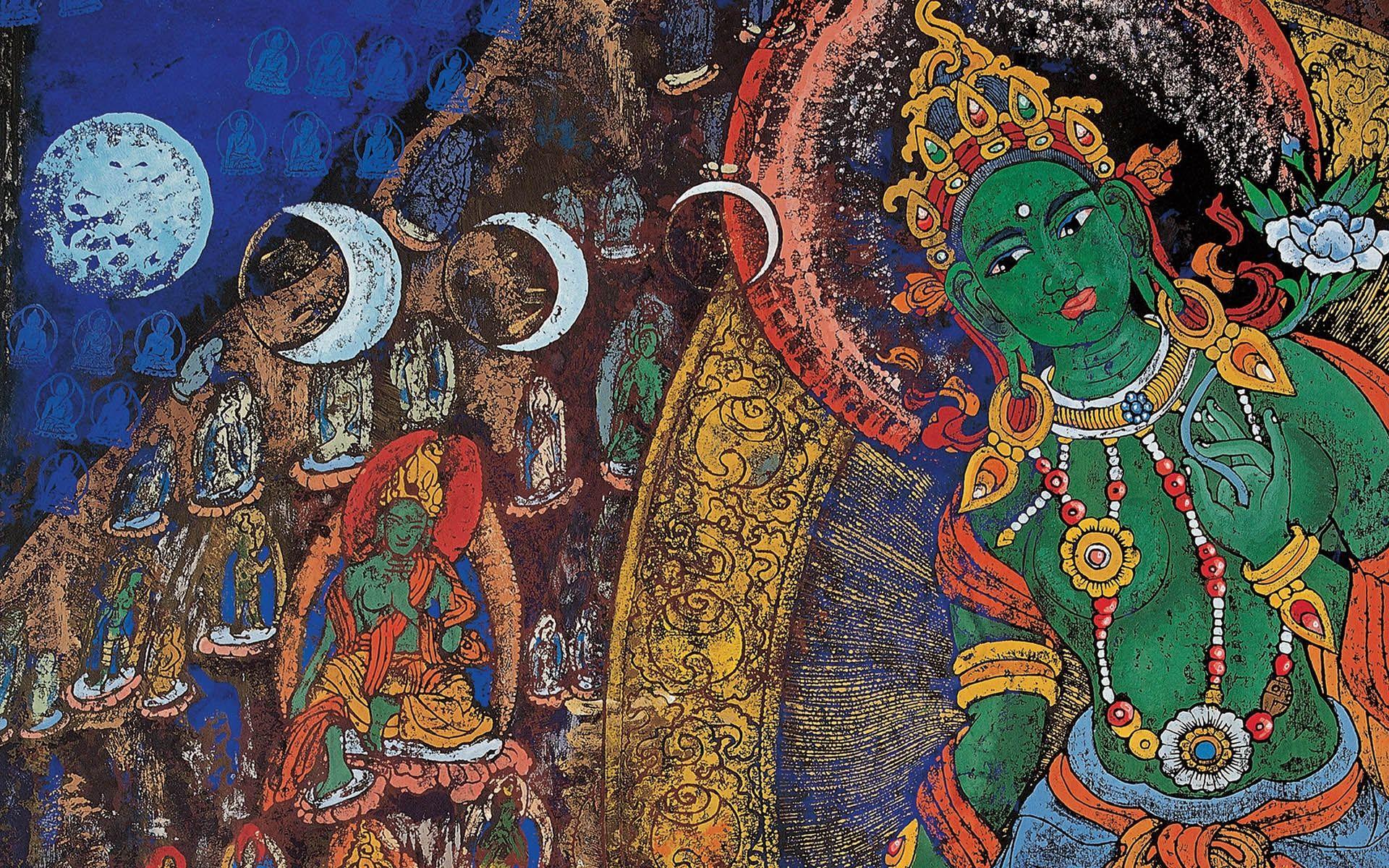 1920x1200 XiangBa (Tibet Woodcut)