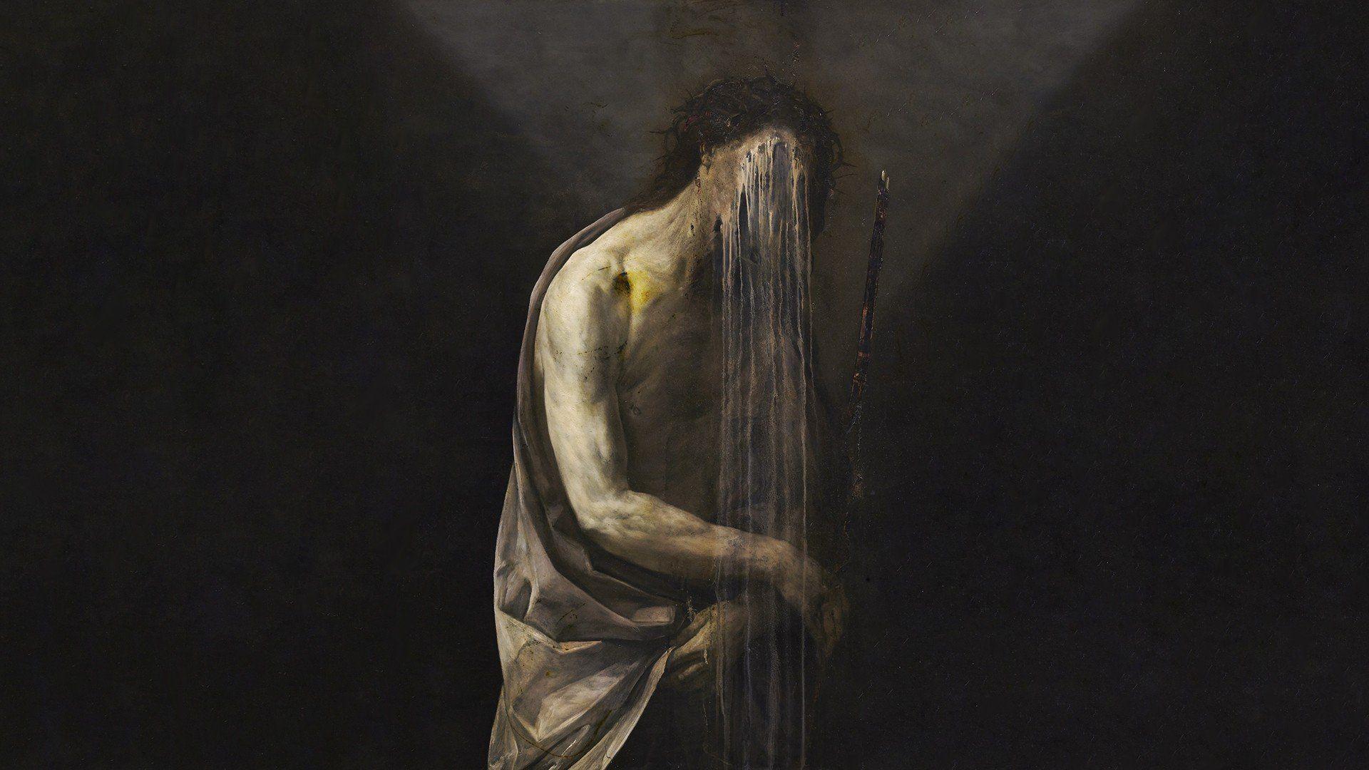 1920x1080 painting, Depressing, Horror, Sadness, Oil painting, Nicola Samori