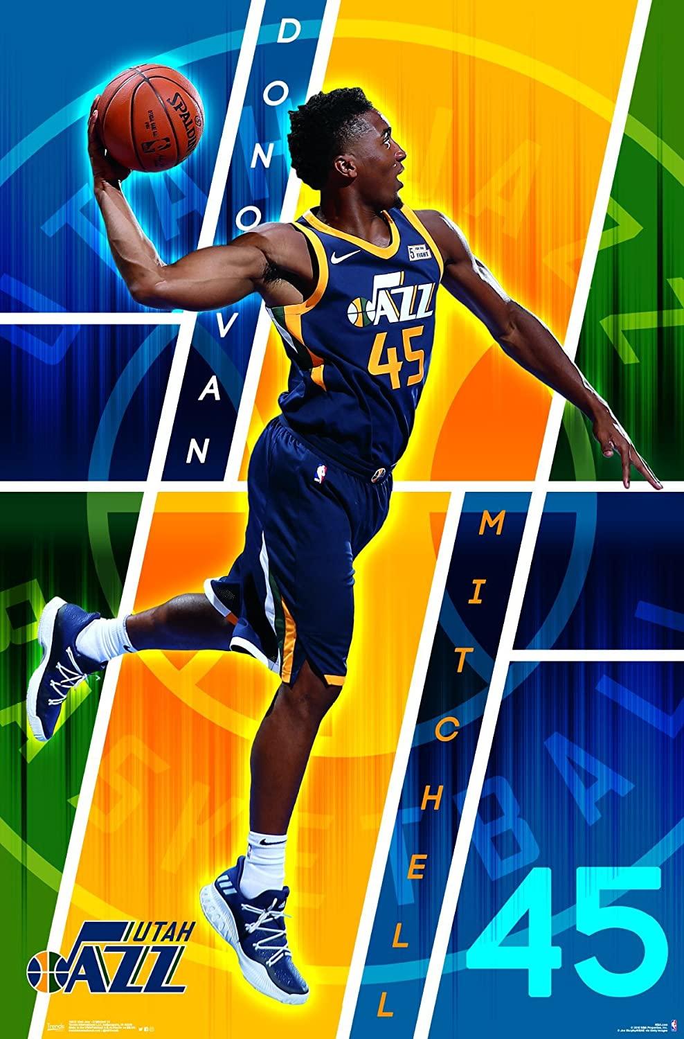988x1500 Trends International NBA Utah Jazz Mitchell