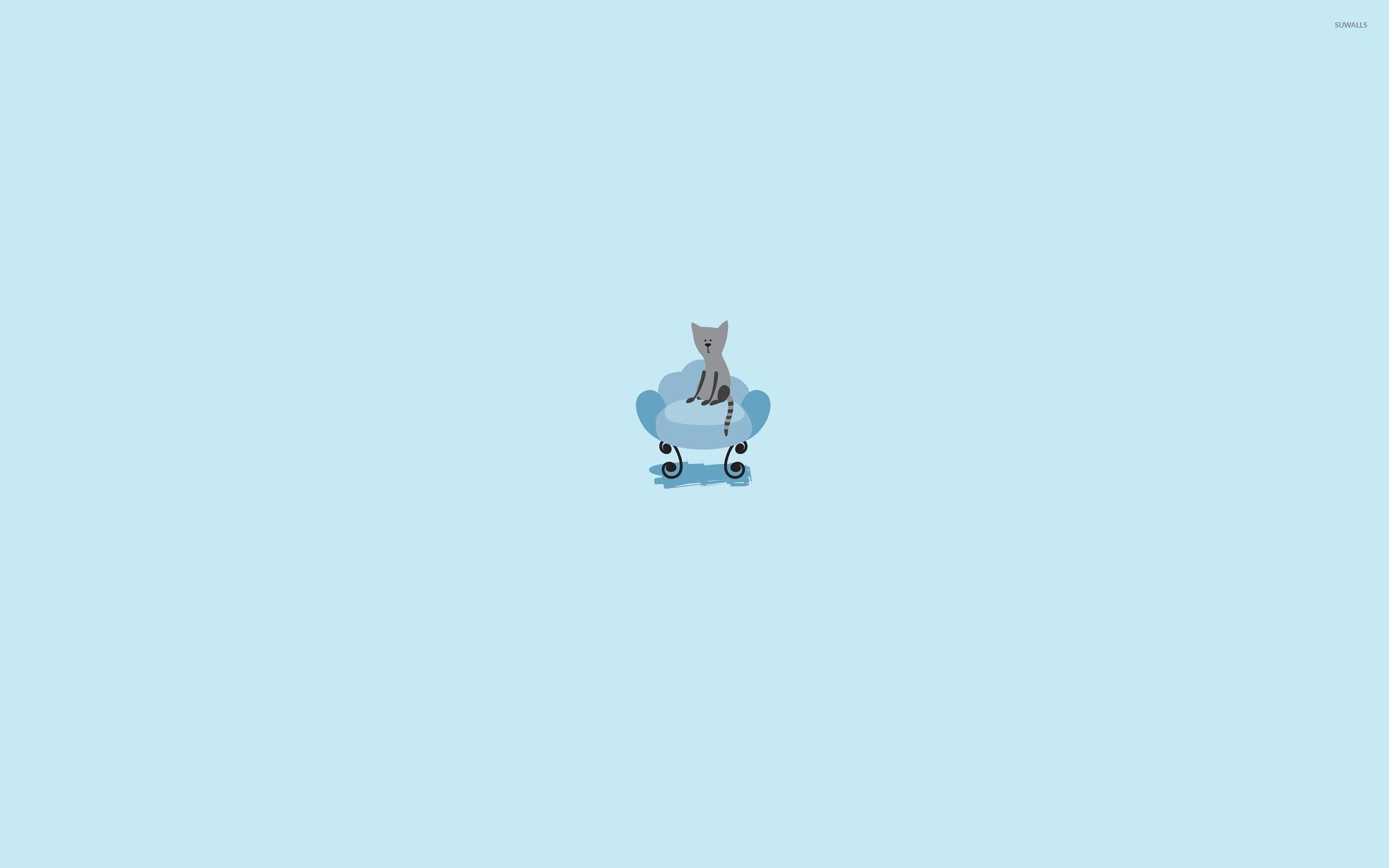 2560x1600 Cat on a sofa wallpaper wallpaper
