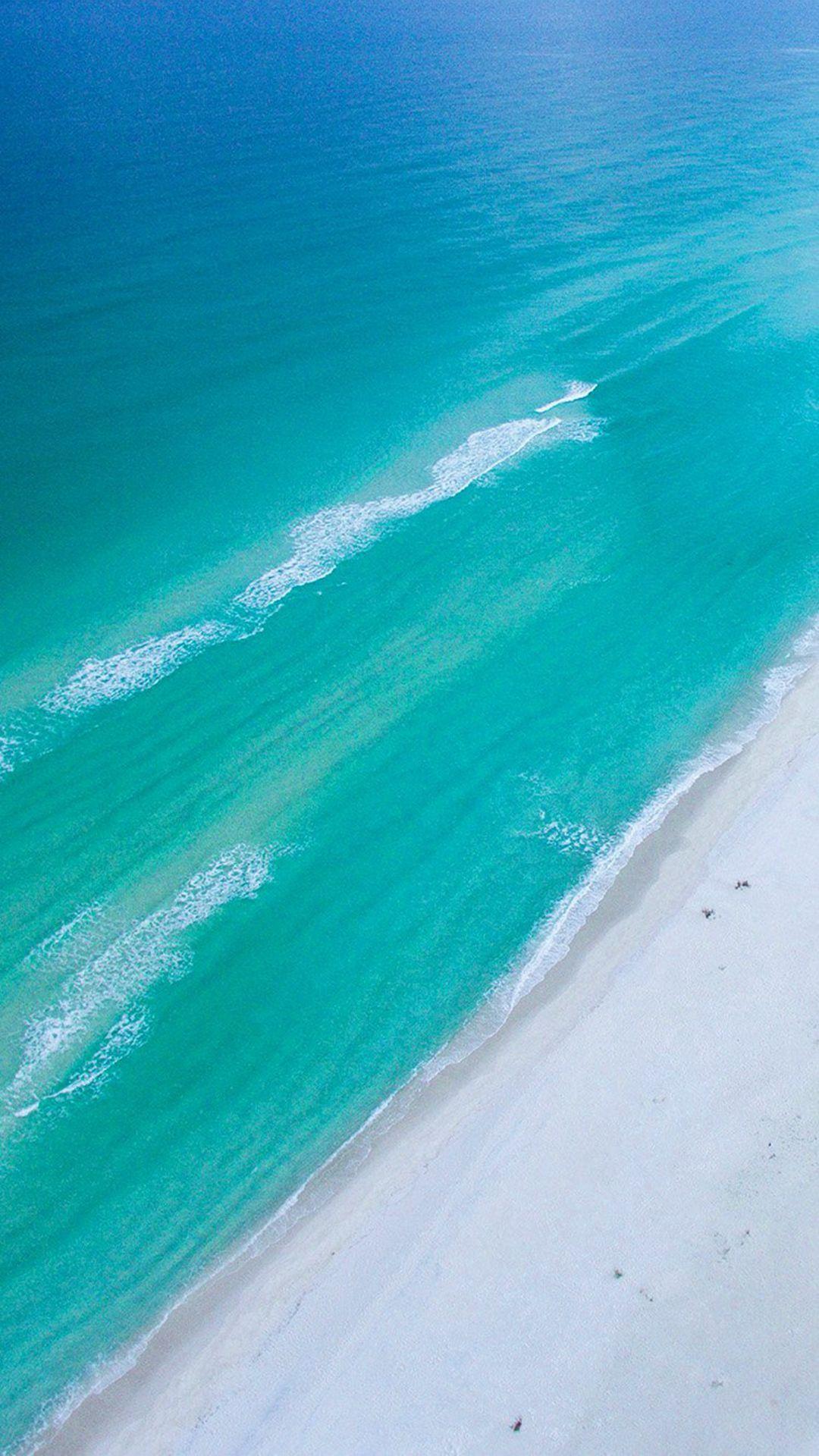1080x1920 Sea Blue Green Skyview Earth Summer iPhone 8 Wallpaper