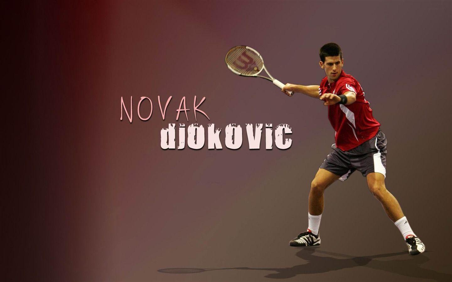 1440x900 Sports / Novak Djokovic Tennis Sport Desktop Wallpaper