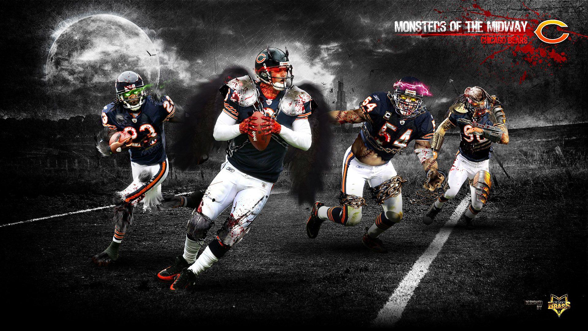 1920x1080 chicago, Bears, Nfl, Football Wallpaper HD / Desktop and Mobile Background