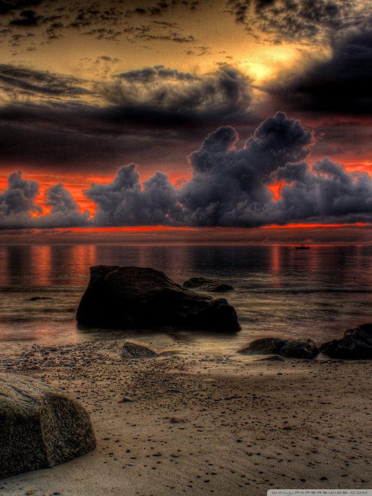768x1024 Dramatic Breathtaking Sunset Ultra HD Desktop Background Wallpaper for 4K UHD TV : Multi Display, Dual Monitor : Tablet