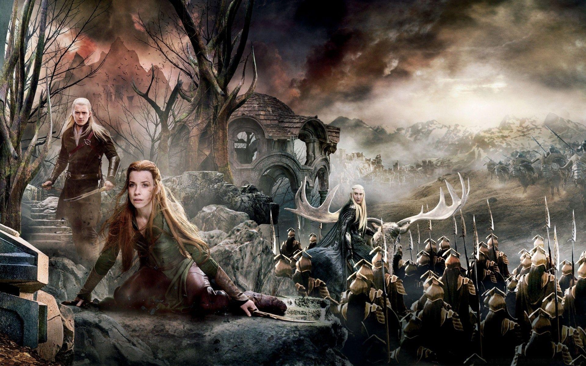 1920x1200 The Hobbit The Battle Of The Five Armies Dual Monitor