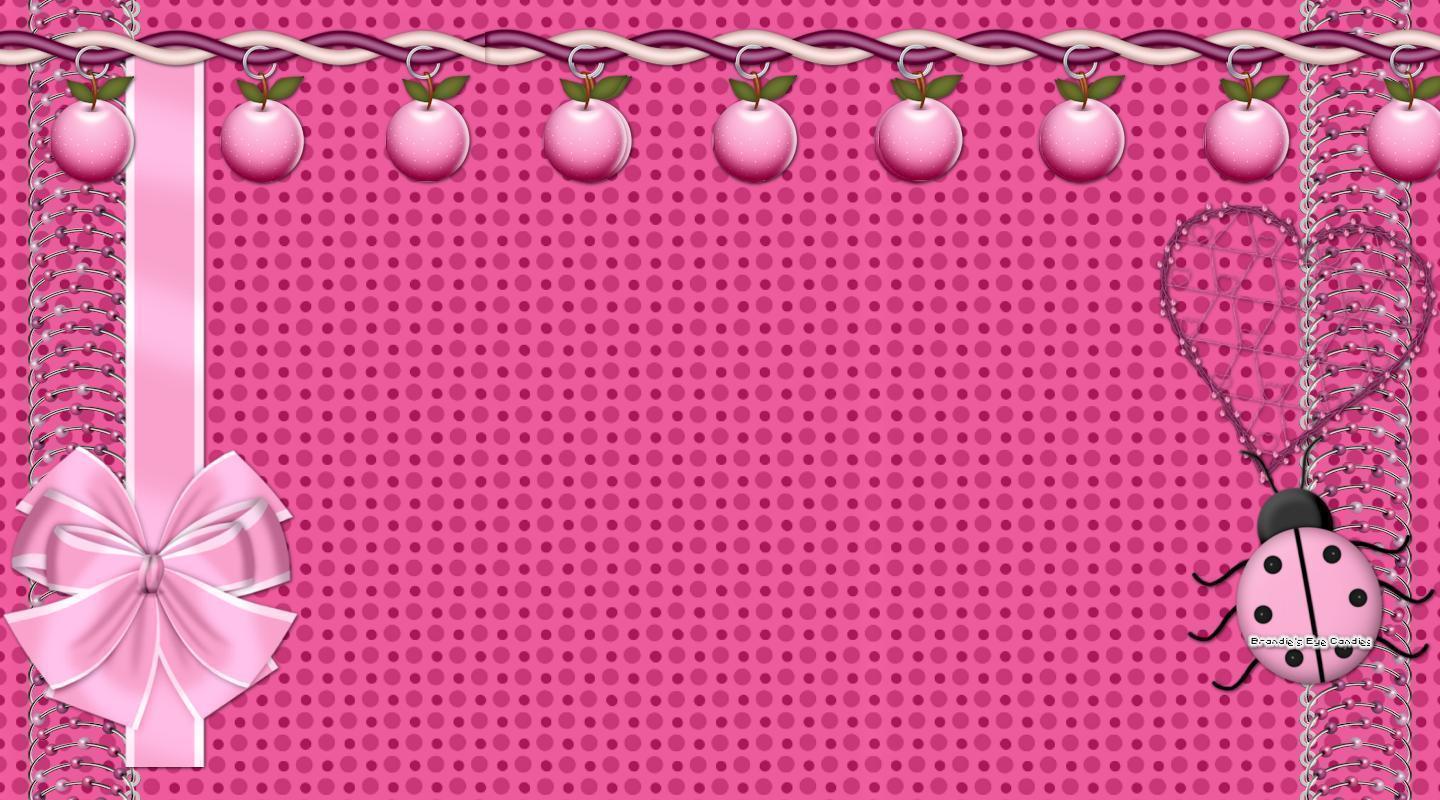 1440x800 Cute Pink Wallpaper