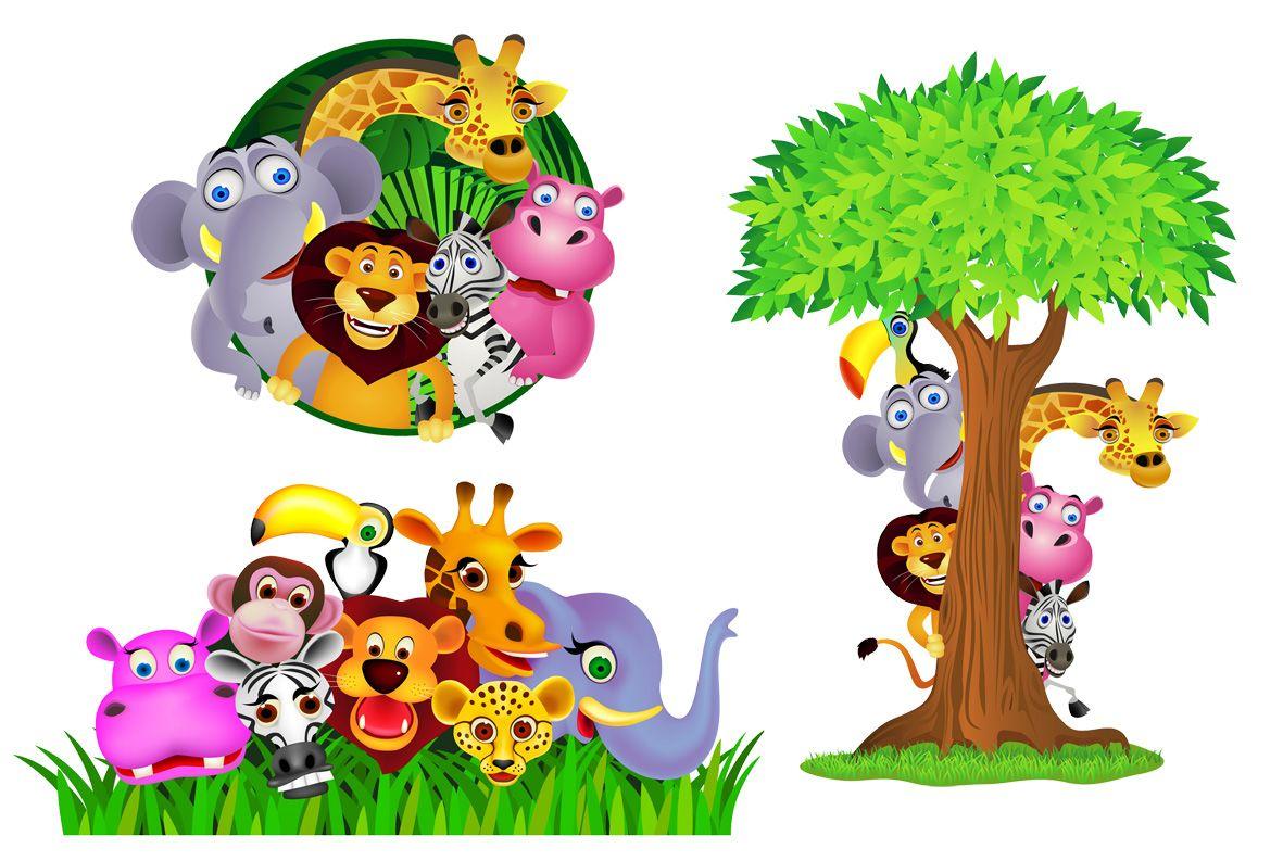 1181x793 Baby Cartoon Animals Wallpaper