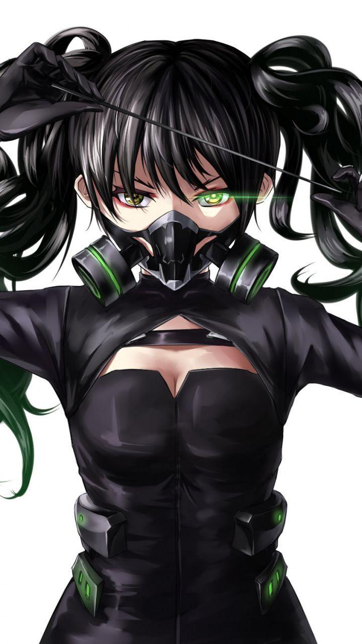 720x1280 Black dress, scarecrow, girls frontline, 720×1280 wallpaper