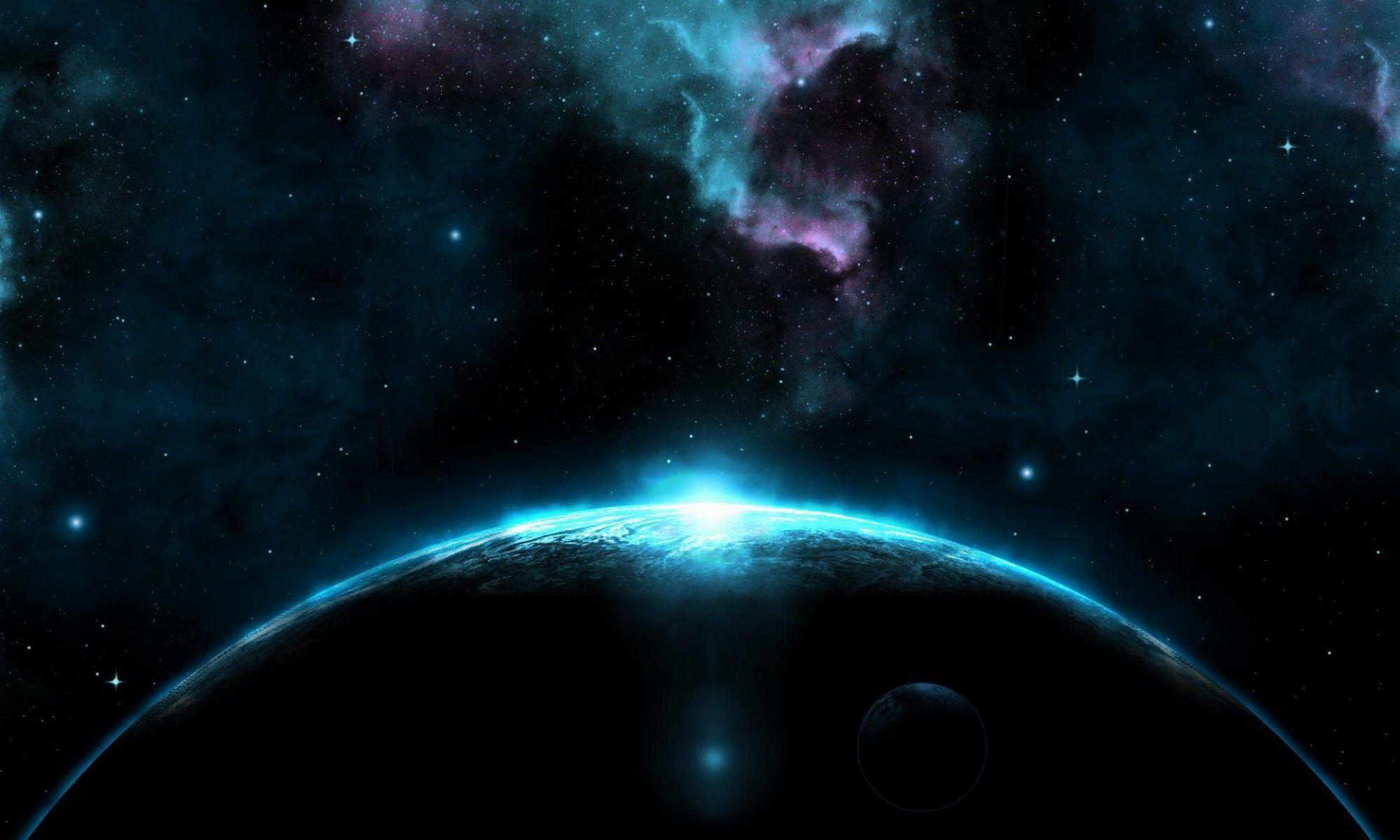 2000x1200 Cropped Wallpaper Wiki Widescreen Planet Desktop Blue Dark Giant