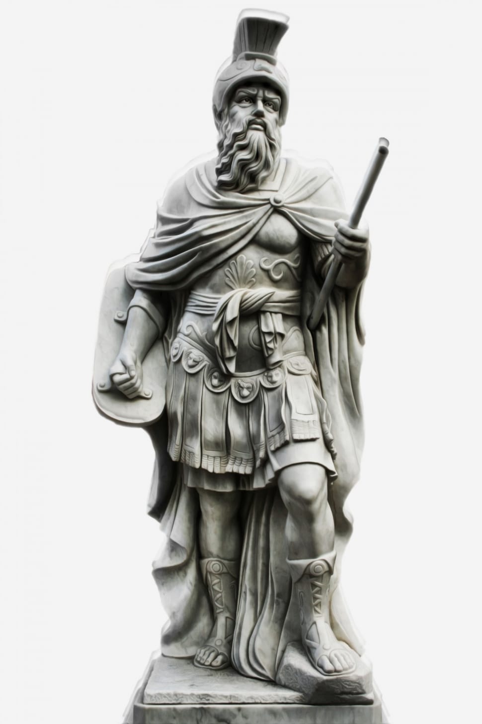 970x1455 gladiator statue free image