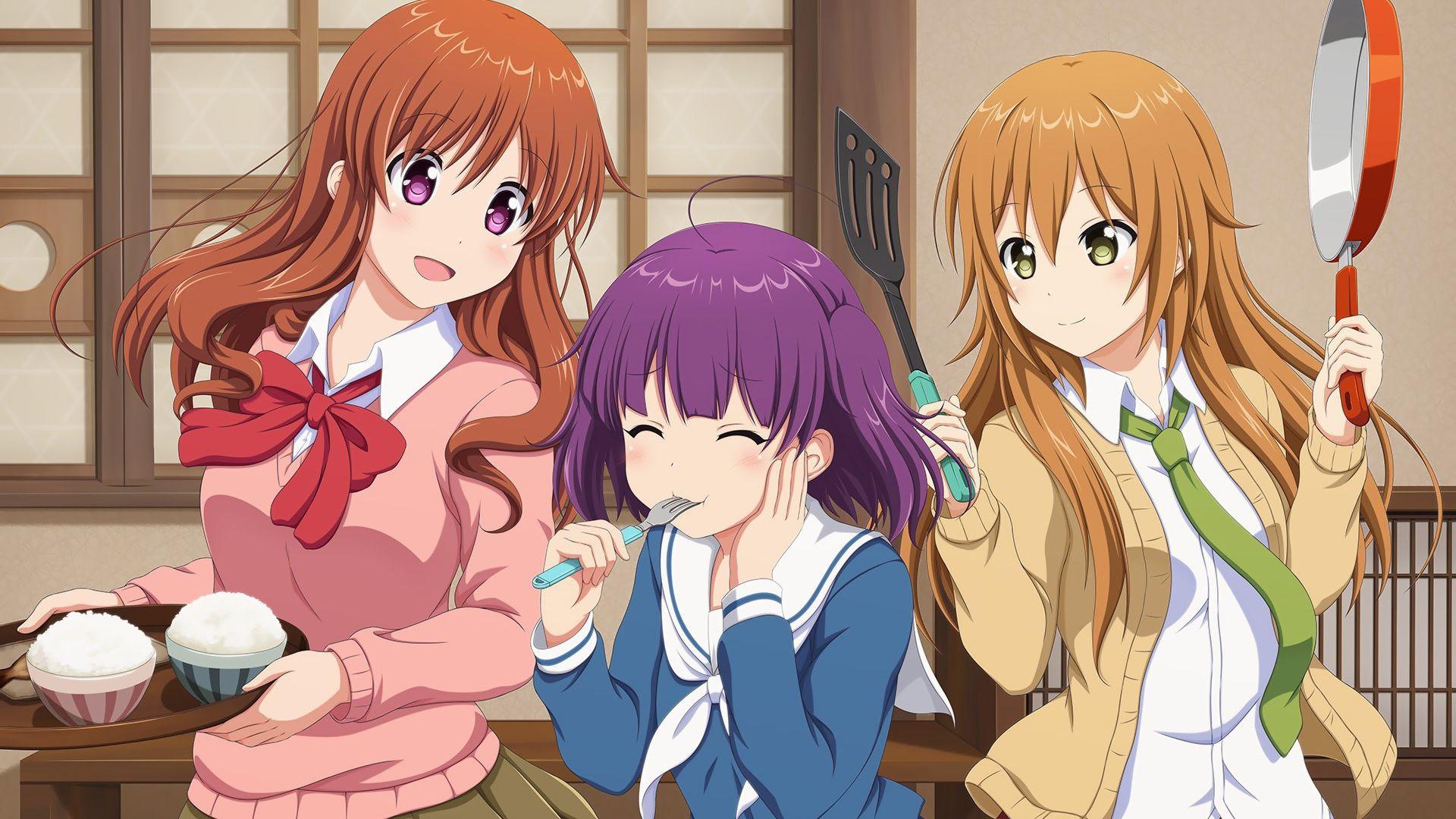 1920x1080 Anime girls, Koufuku Graffiti Desktop wallpaper 1920x1080