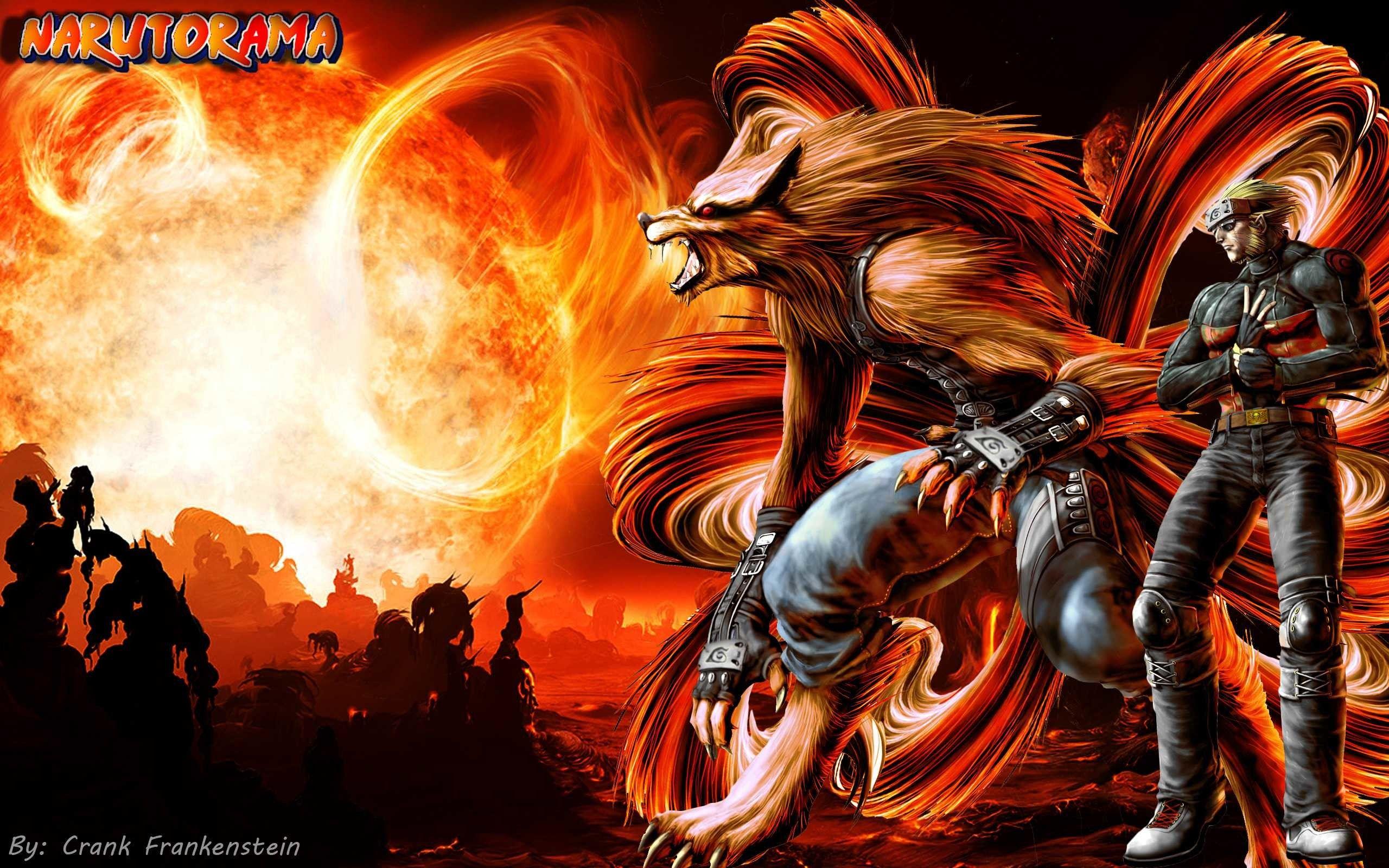 2560x1600 Naruto Shippuden Tailed Beasts Wallpaper