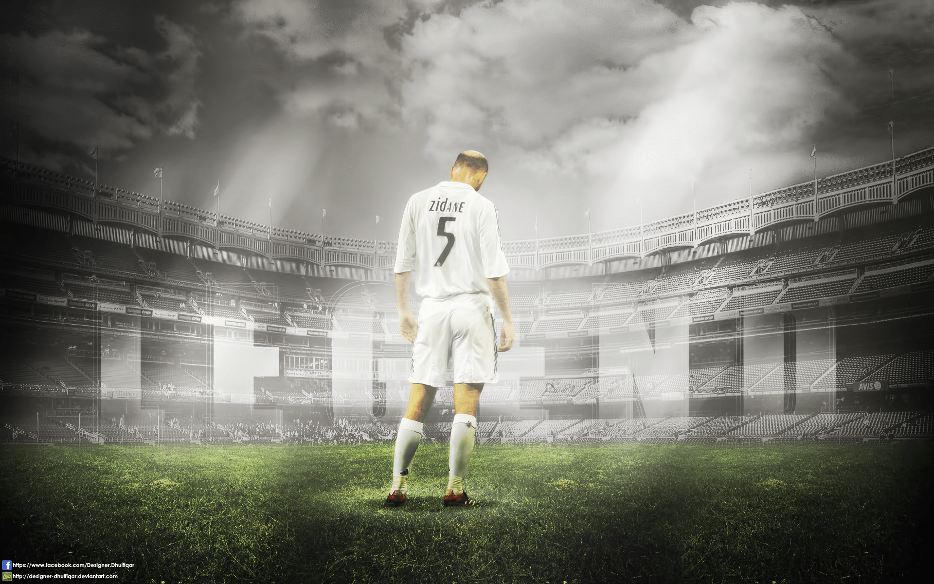 1920x1200 Zizou Madrid HD Wallpaper. Background Imagex1200