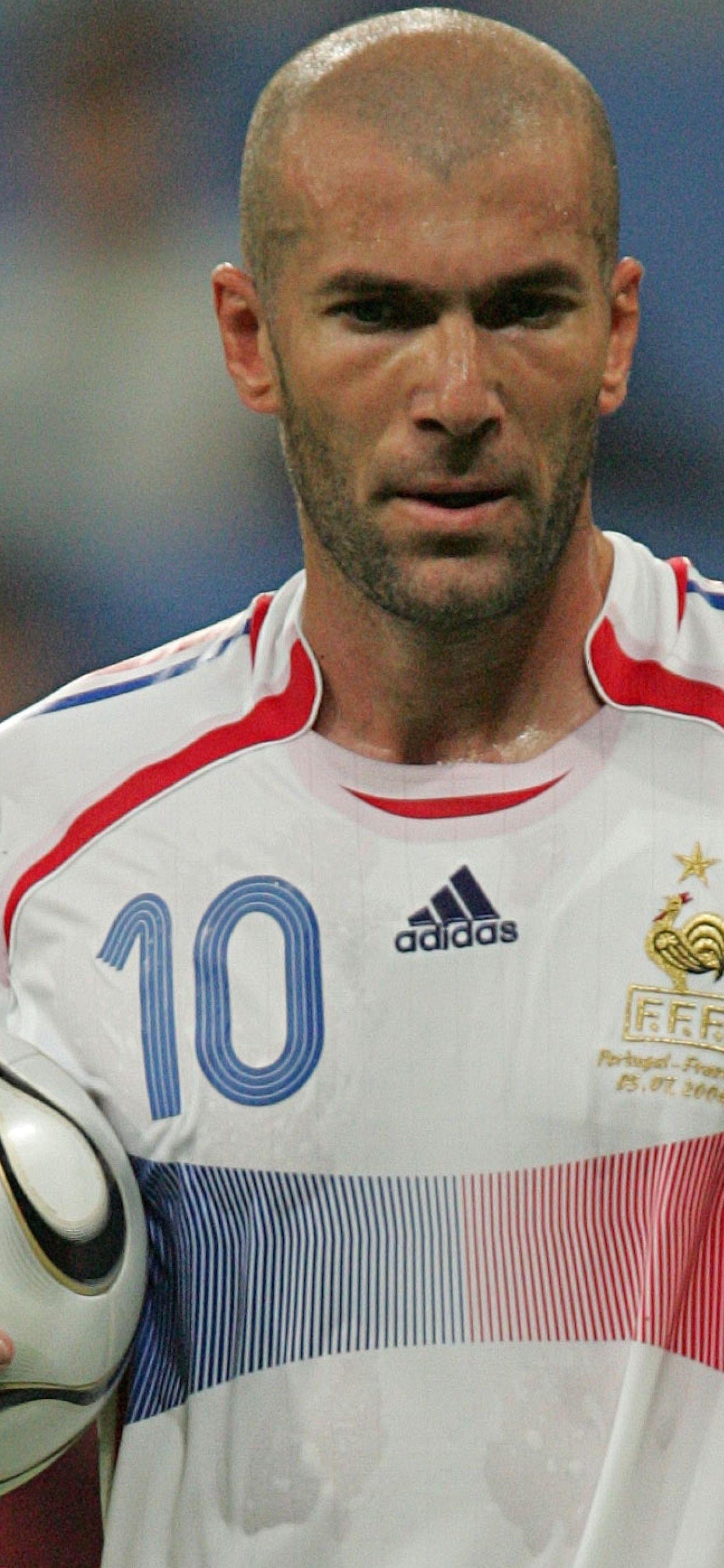 1242x2688 zinedine zidane, football player, real madrid castilla