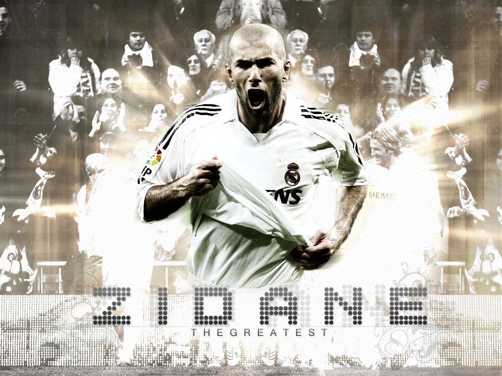 1024x768 Beautiful HD Wallpaper: Zinedine Zidane HD Wallpaper