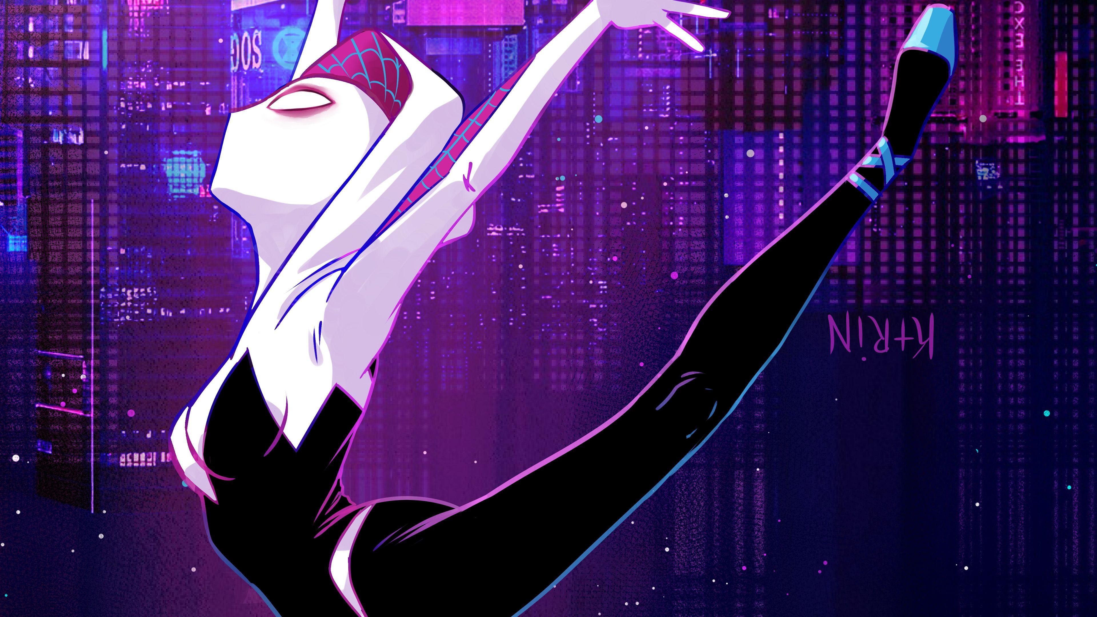 3840x2160 Wallpaper 4k Spider Gwen 4k 4k Wallpaper, Animated Movies