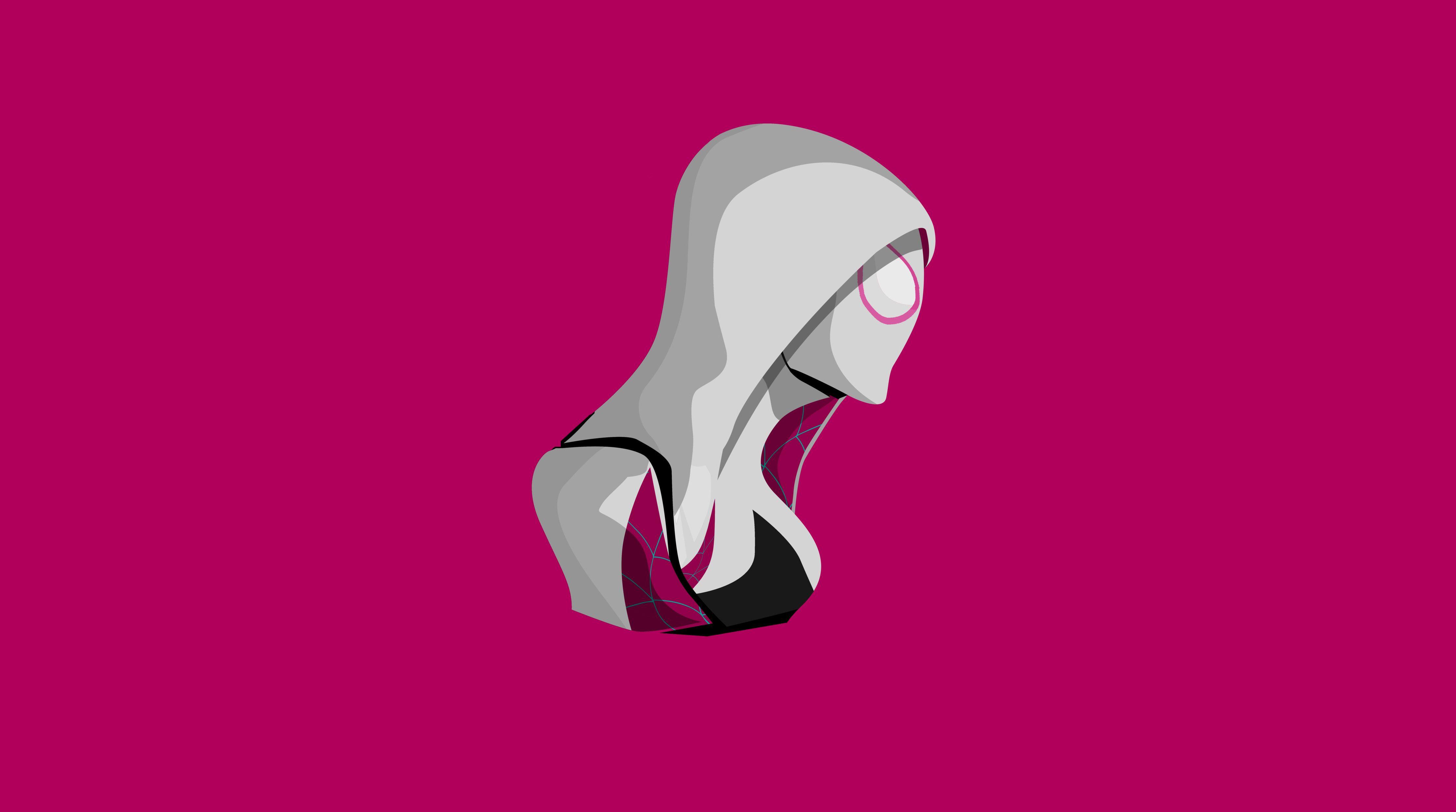 4445x2480 Spider Gwen Minimalism 4k iPad Air HD 4k Wallpaper