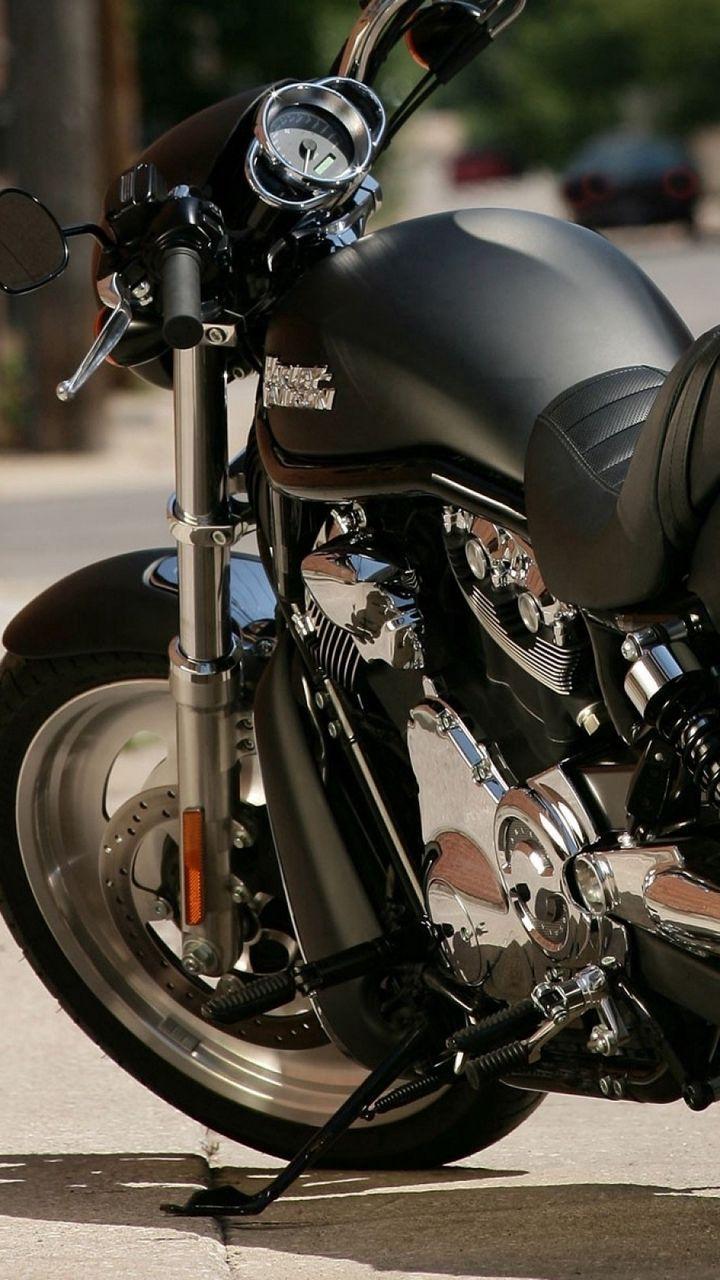 720x1280 Download Wallpaper 720x1280 Harley Davidson, Bike, Style, Black