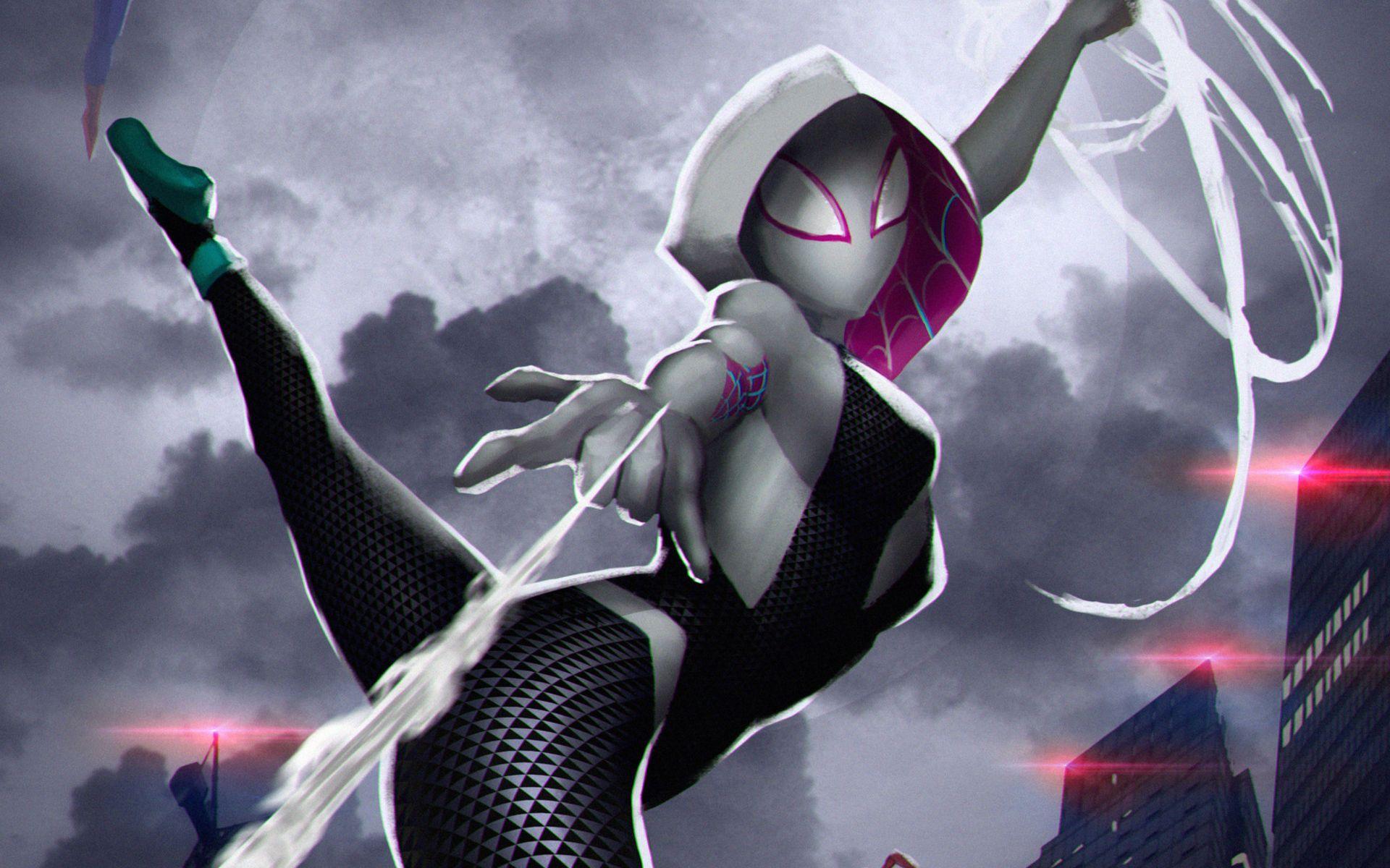 1920x1200 Spider Gwen Arts 1080P Resolution HD 4k Wallpaper
