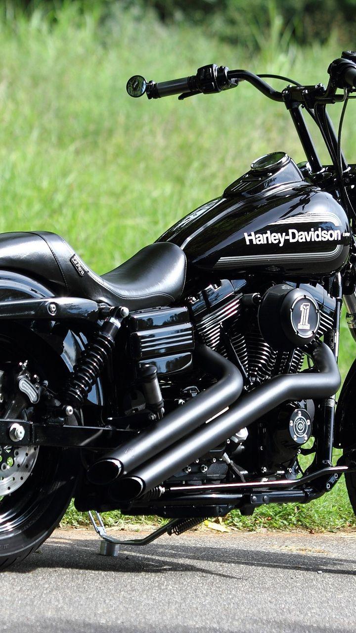 720x1280 Chopper, Black, Harley Davidson, Bike, Harley Davidson