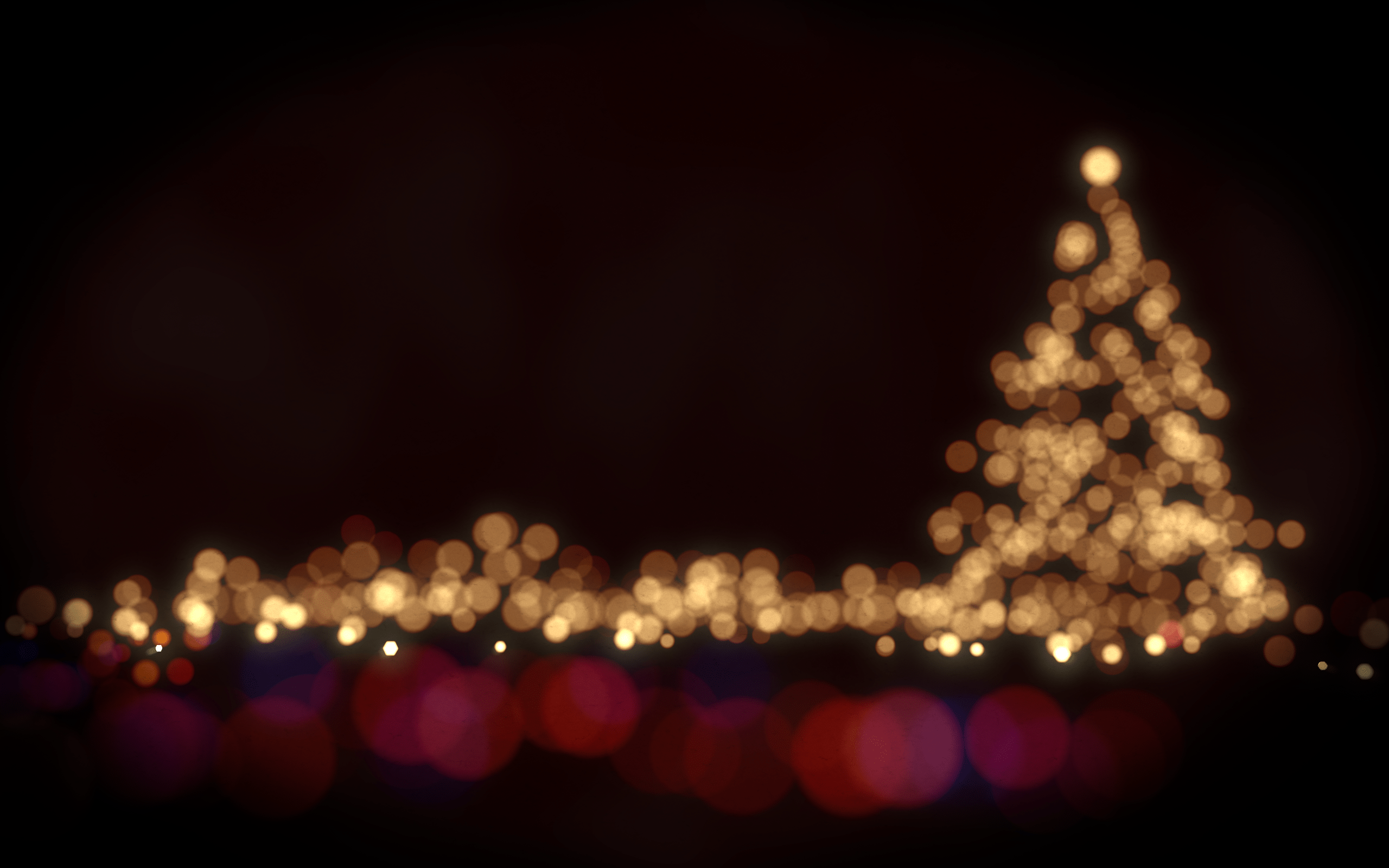2560x1600 Christmas Bokeh s wallpaperx1600