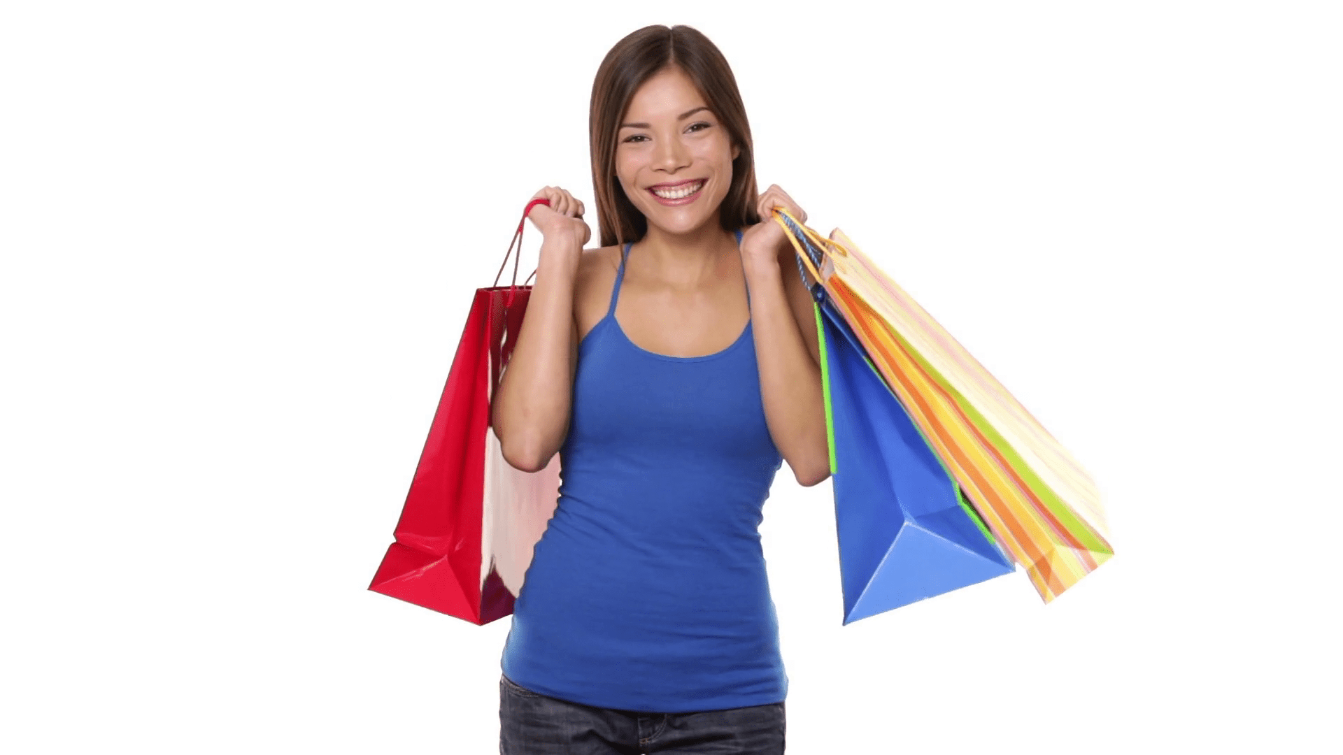 1920x1080 Download Free png Girl With Shopping Bags PNG Transparent Girl