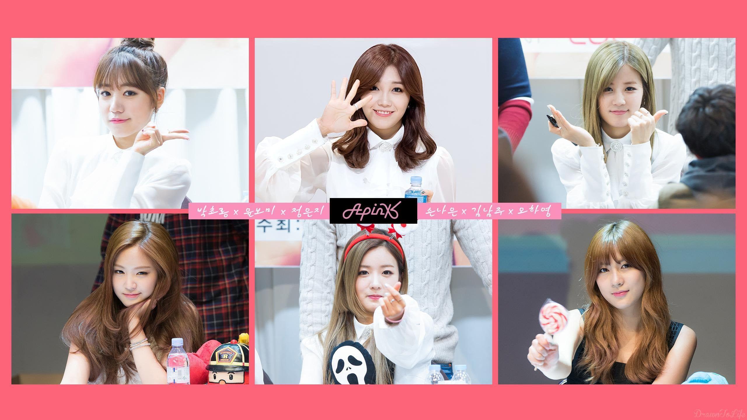 2560x1440 1440p] Made An A Pink Wallpaper Enjoy! [x Post From R Kpics]