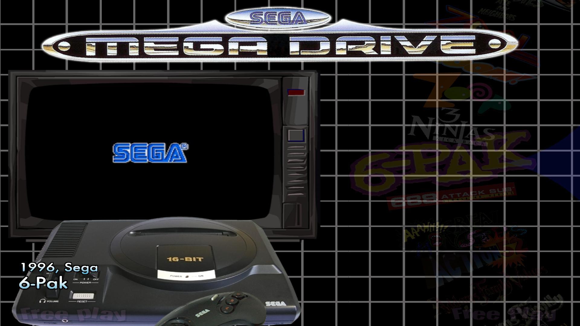 1920x1080 Mega Drive Wallpaper