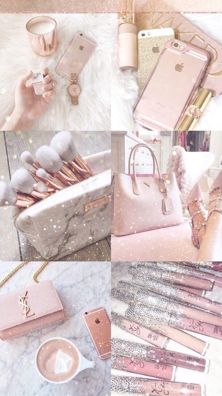 720x1280 Rose gold tumblr girly lockscreen