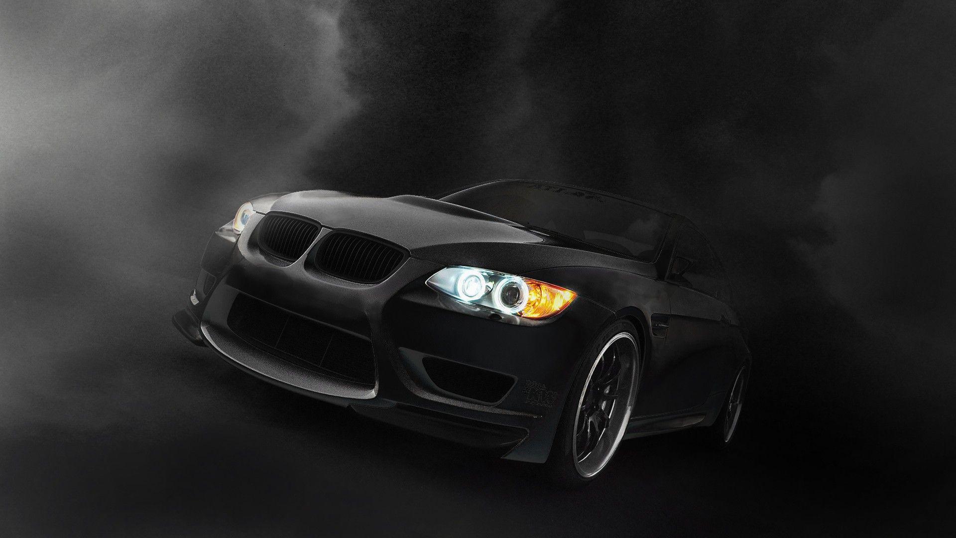 1920x1080 BMW, black, dark, cars, rims, yurishopa, Yuri Shopa wallpaper