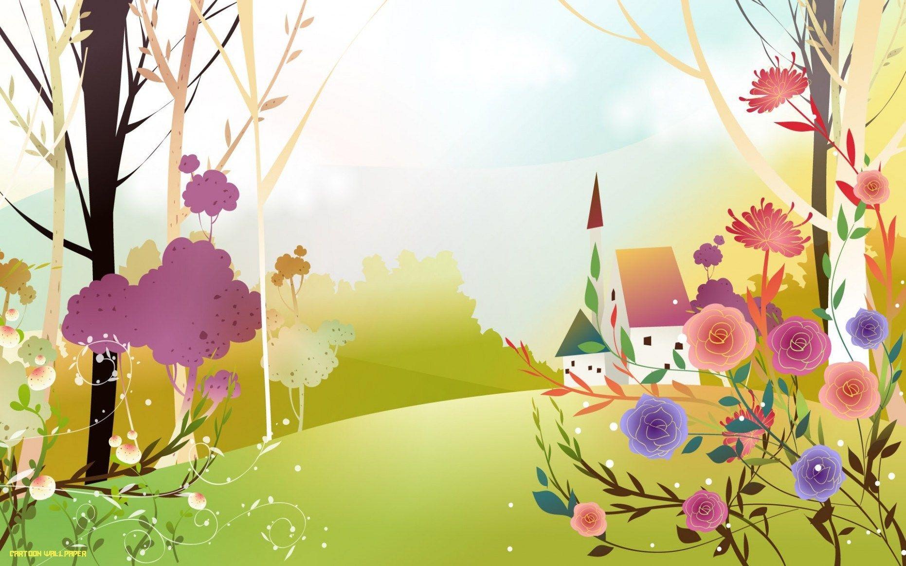 Cartoon Flower Desktop Wallpapers - Top Free Cartoon Flower Desktop