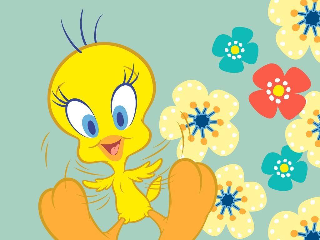 1024x768 Tweety Desktop Wallpaper