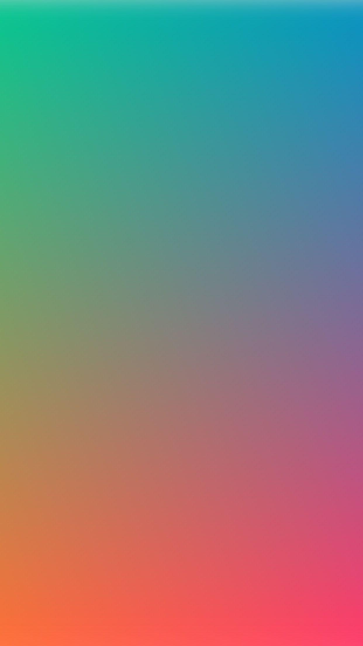 1242x2208 Color Rainbow Blur Gradation Wallpaper
