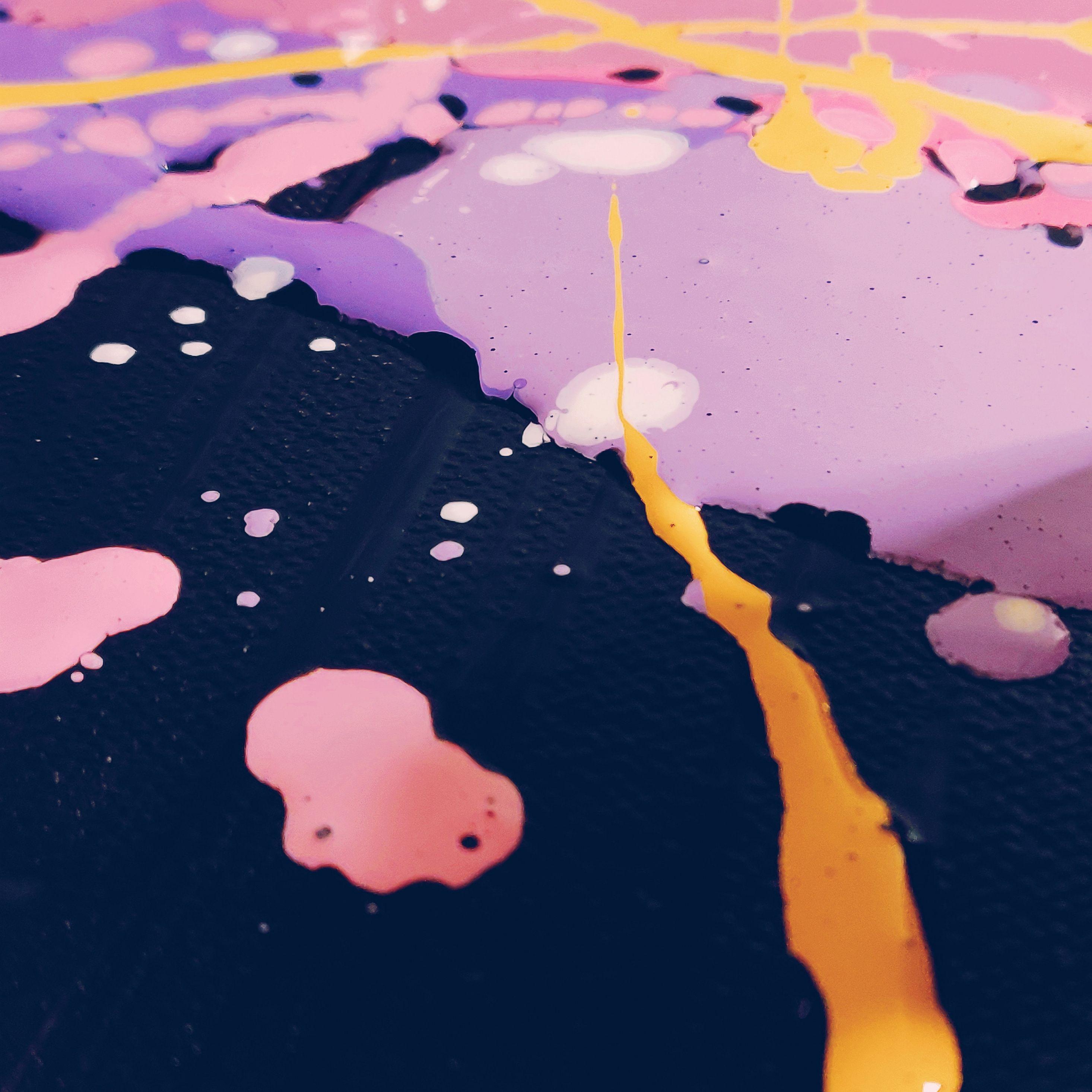 2932x2932 Download Color Marks, Water Color Painting, Artwork Wallpaper