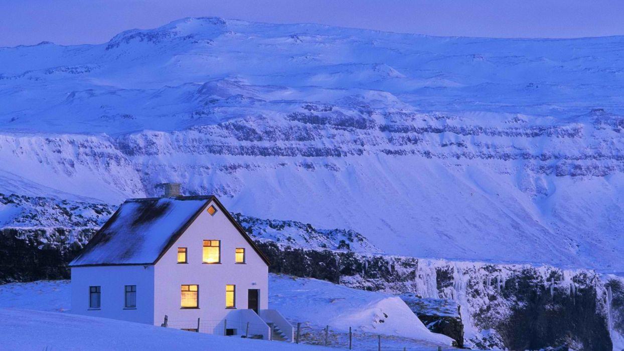 1244x700 Mountains landscapes snow home Iceland wallpaperx1080
