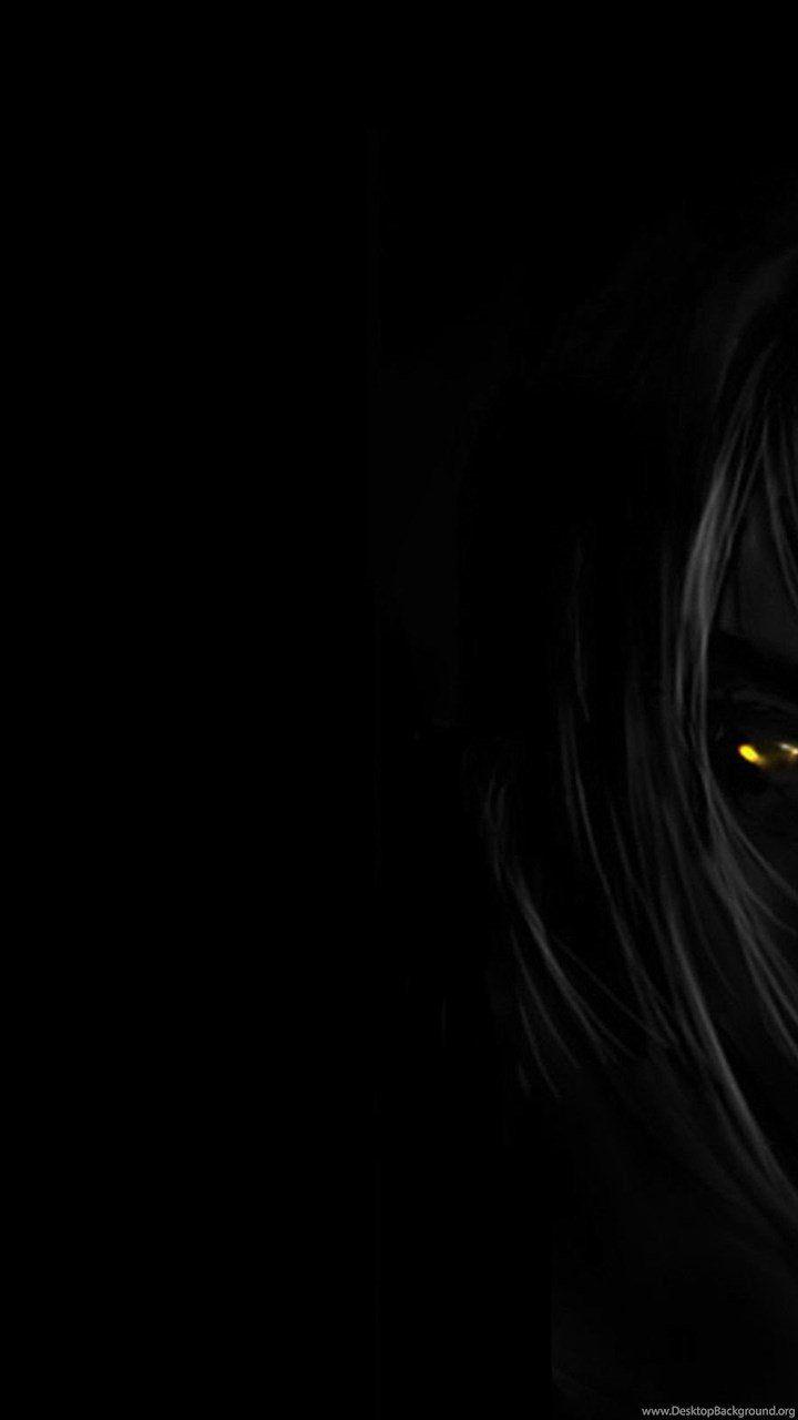 720x1280 Black Wallpaper Anime Phone