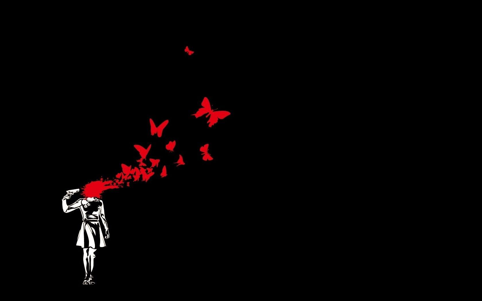 1680x1050 Anime Black Background HD wallpaper