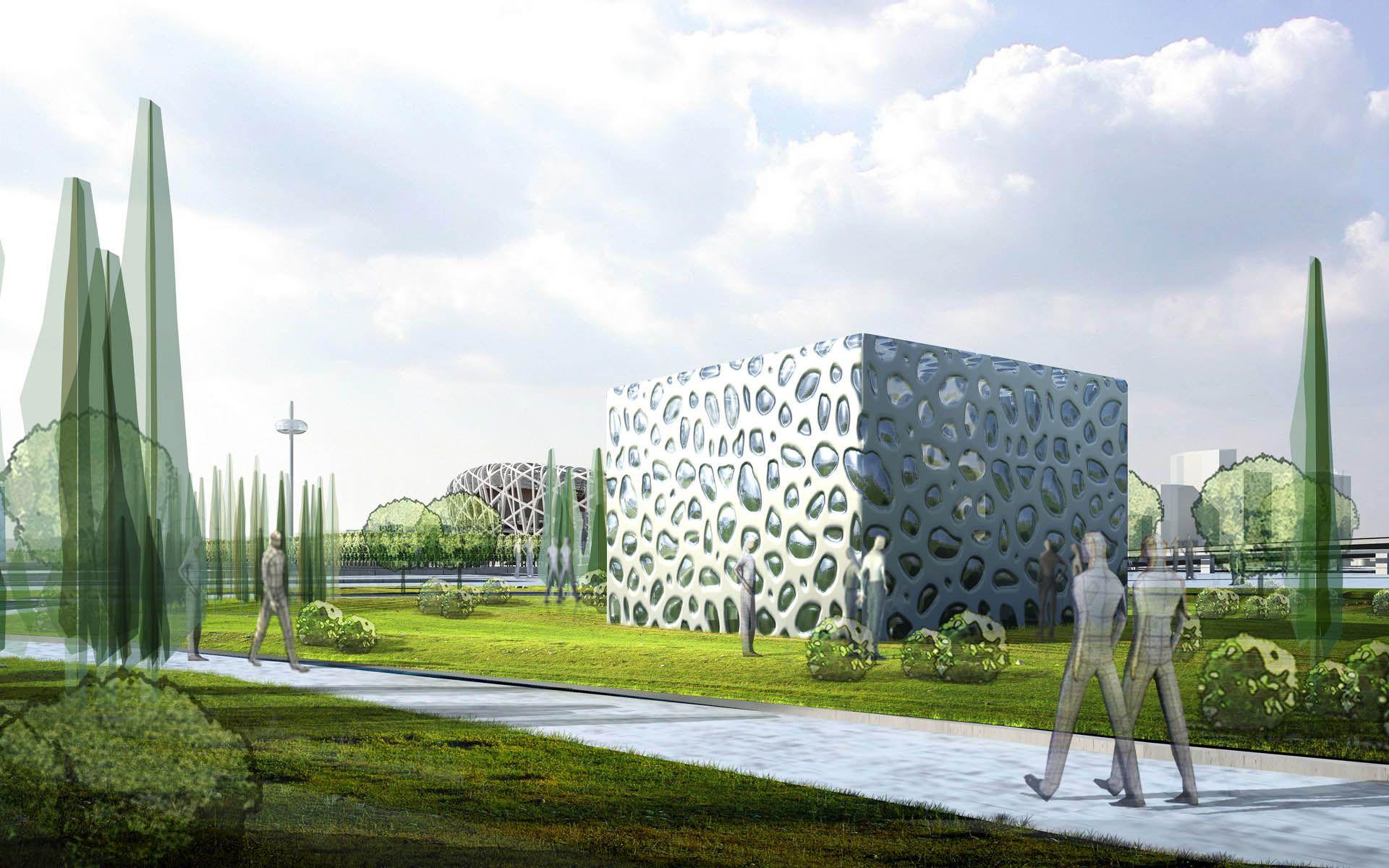 1920x1200 Garden Architecture renderings 8340 Landscape